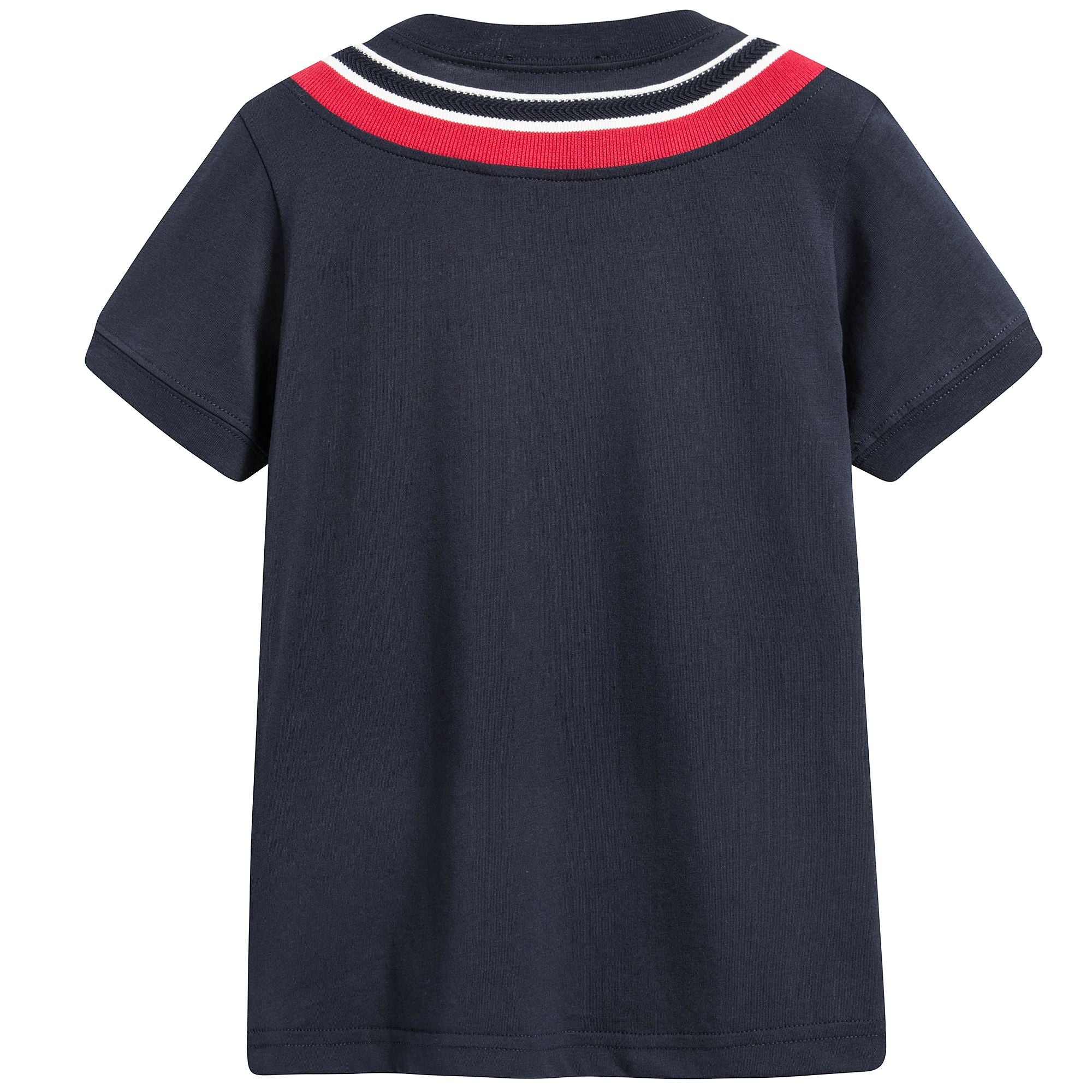 Girls Navy Blue "Maglia" T-shirt