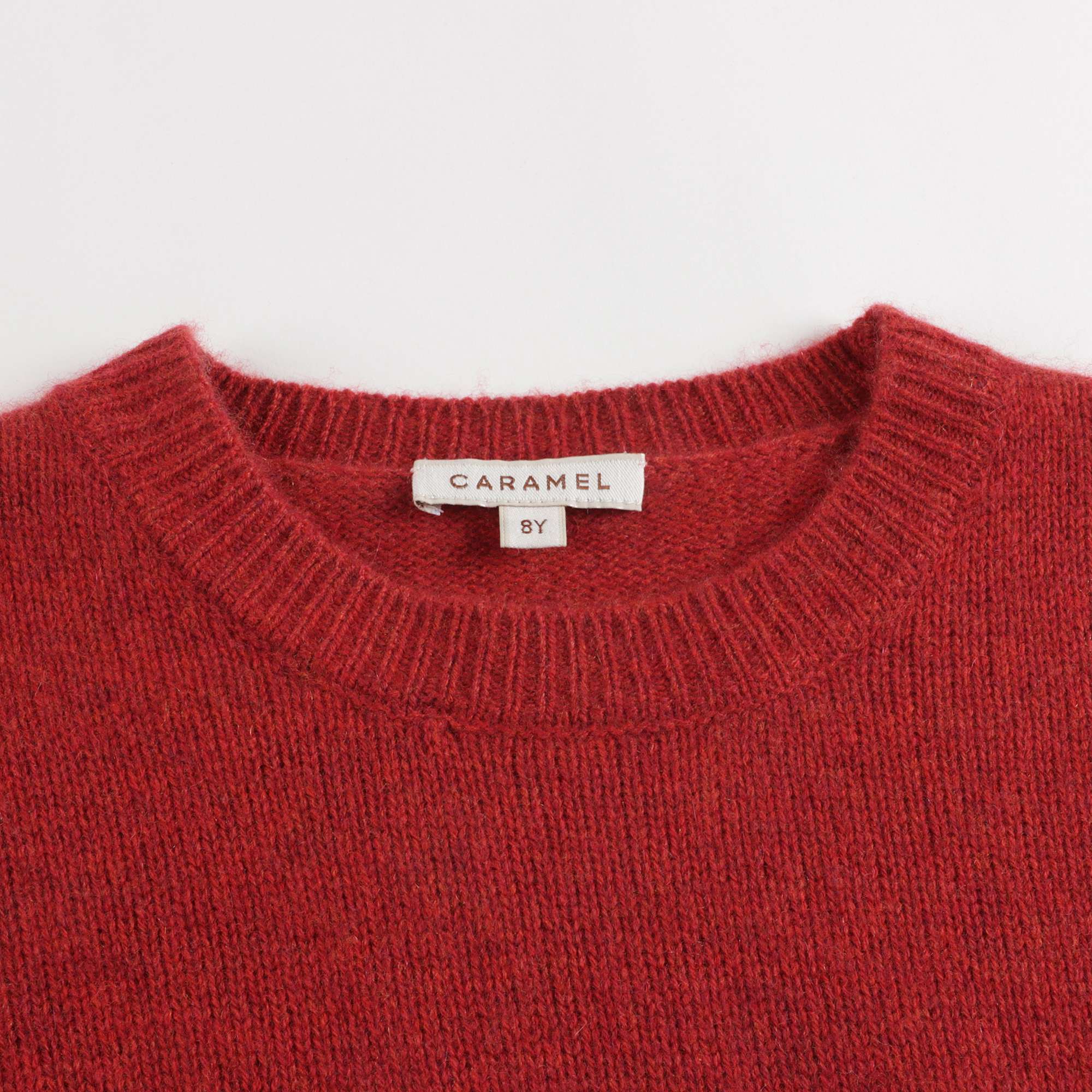 Boys & Girls Red Cashmere Sweater