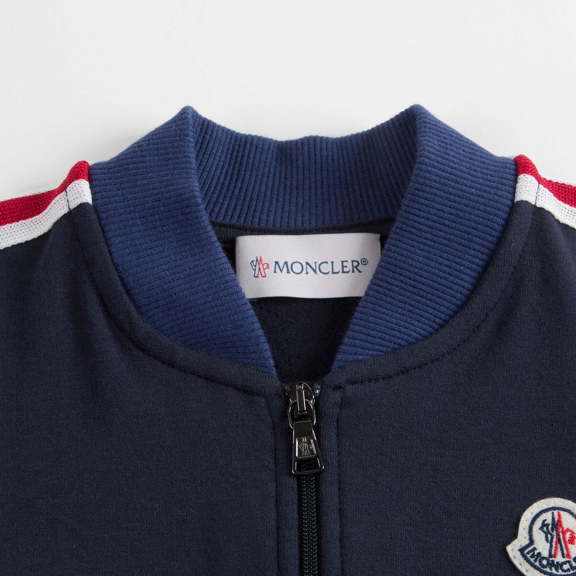 Boys & Girls Blue "MAGLIA CARDIGAN"Cotton Sweatshirt