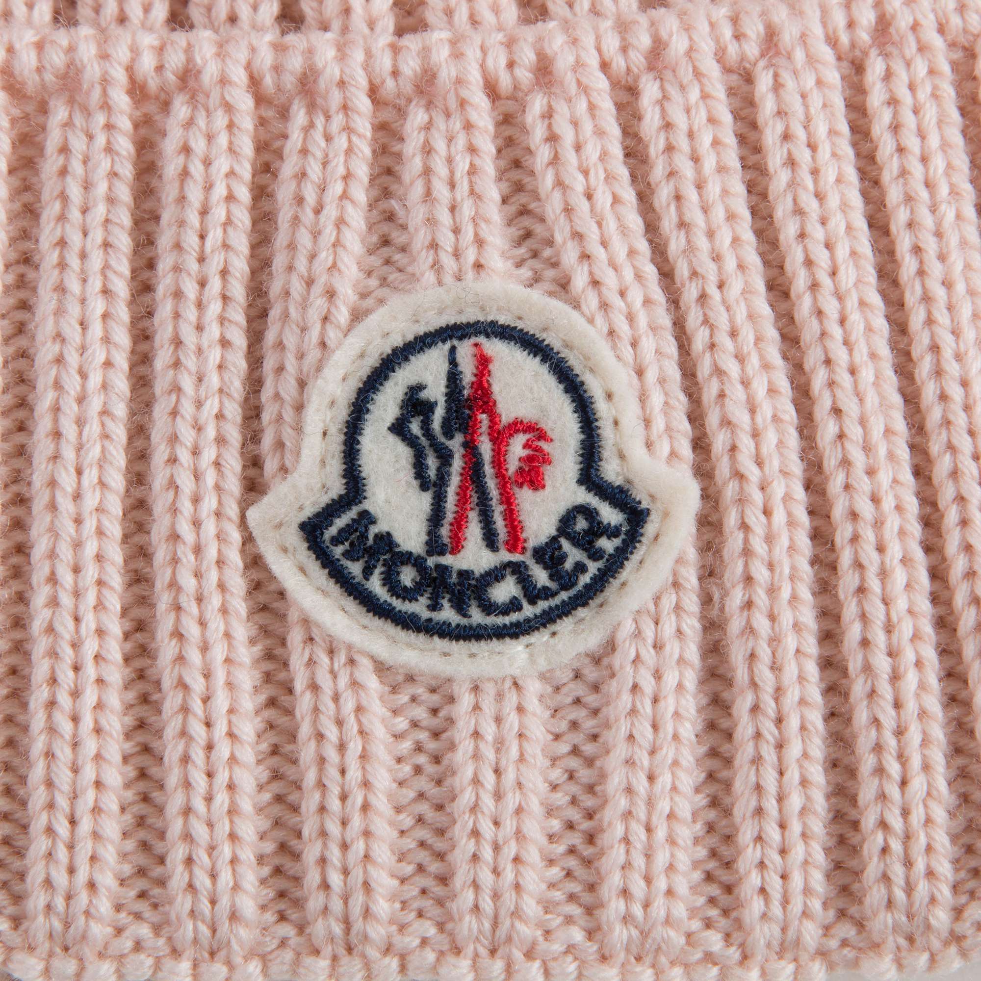 Girls Pink "BERRETTO" Virgin Wool Hats