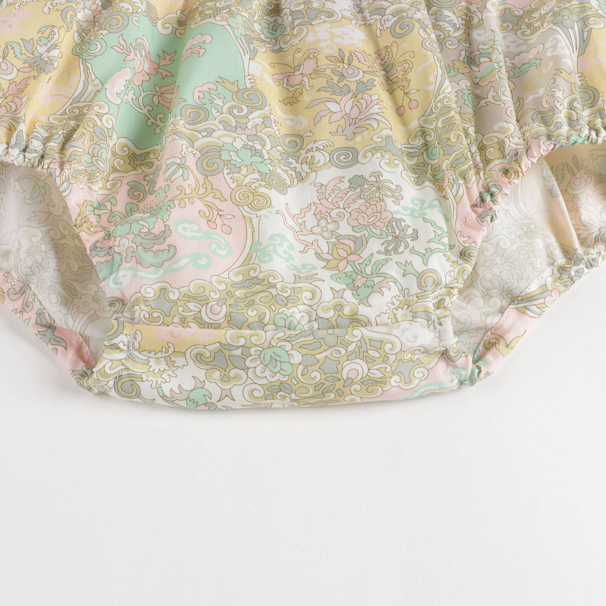 Baby Girls Yellow Printing Cotton Bloomers