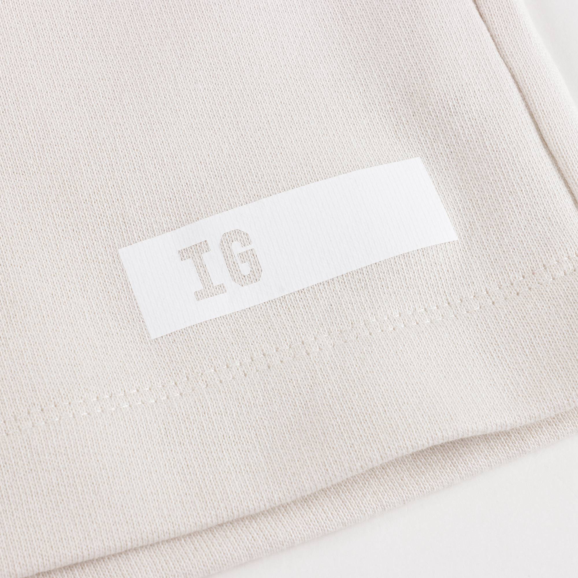 Girls White Cotton Shorts