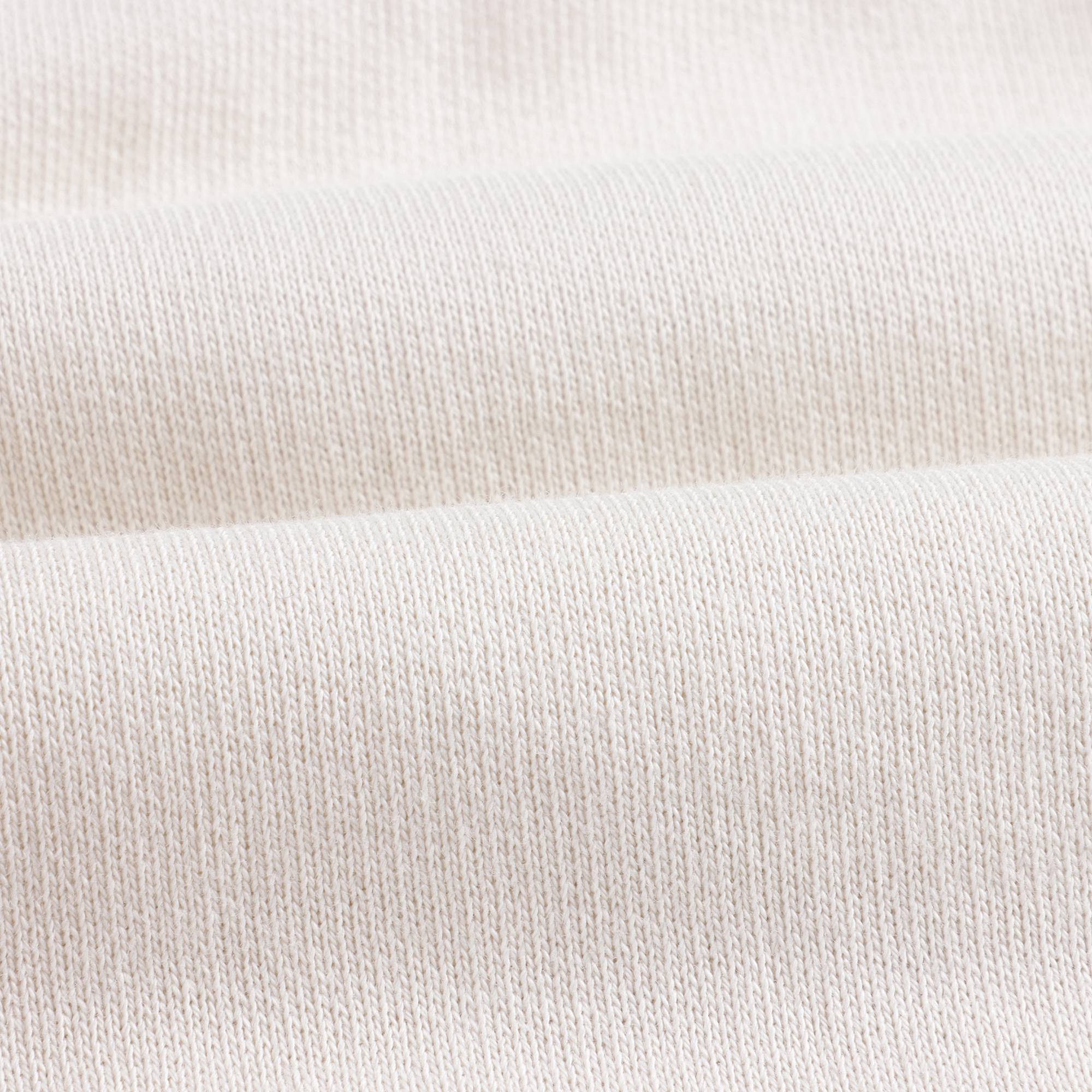 Girls White Cotton Shorts