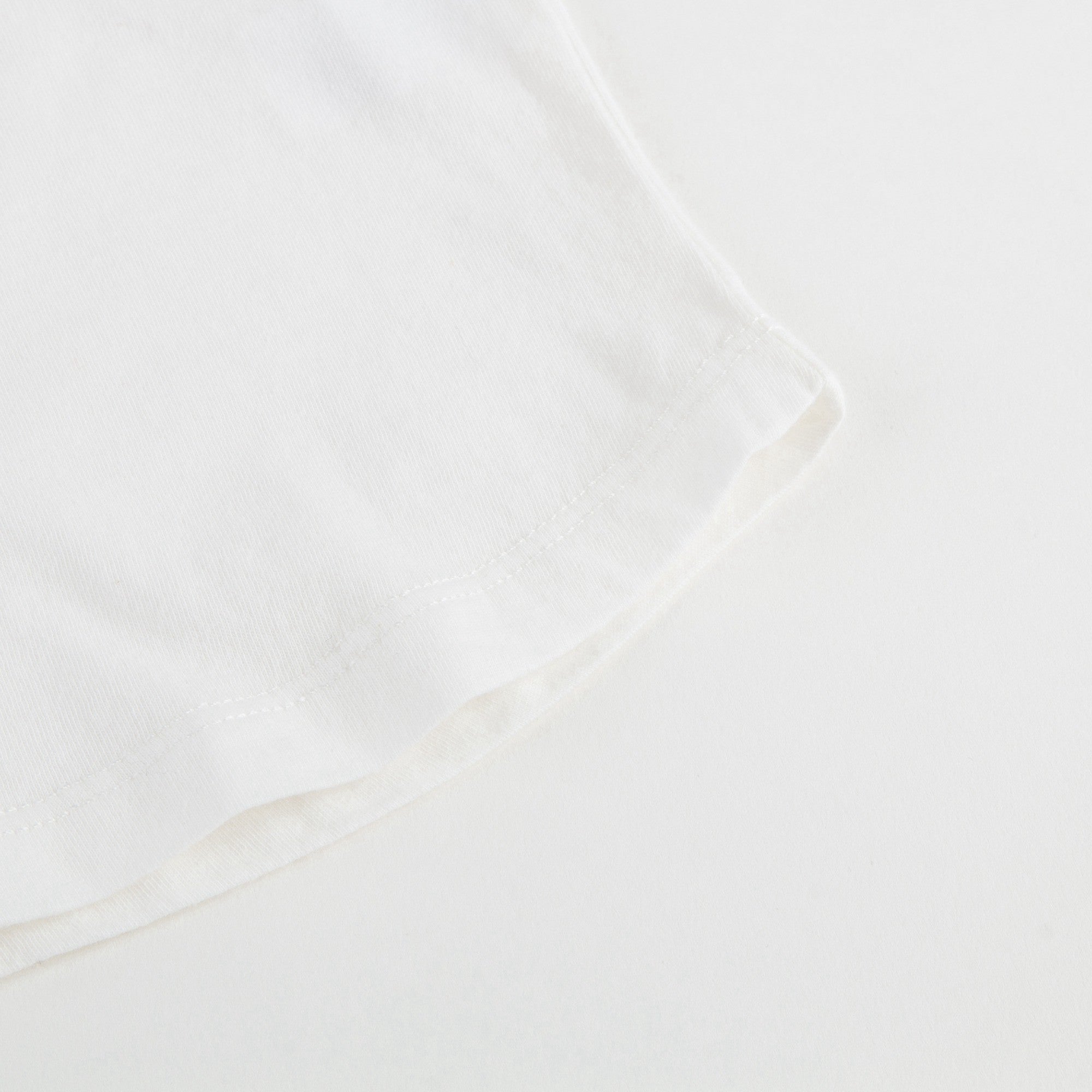 女大童白色纯棉印花长袖T恤T