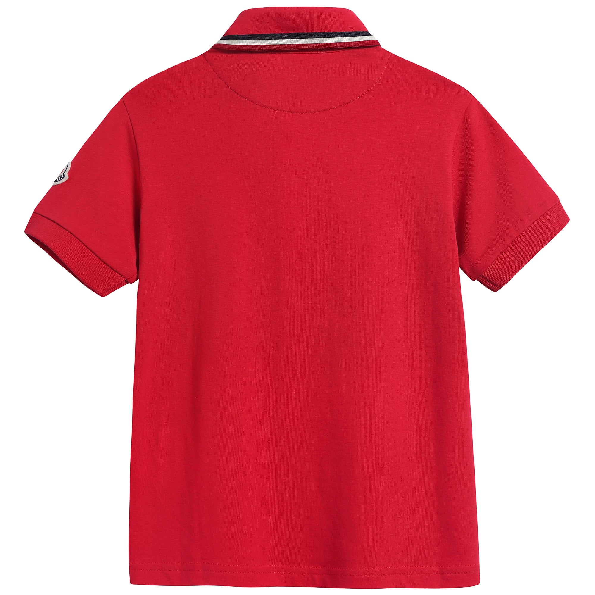 Boys Red "Maglia Polo Manica Corta" T-shirt
