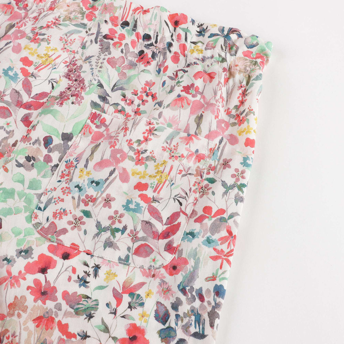 Pantalon en coton multicolore pour bébés filles