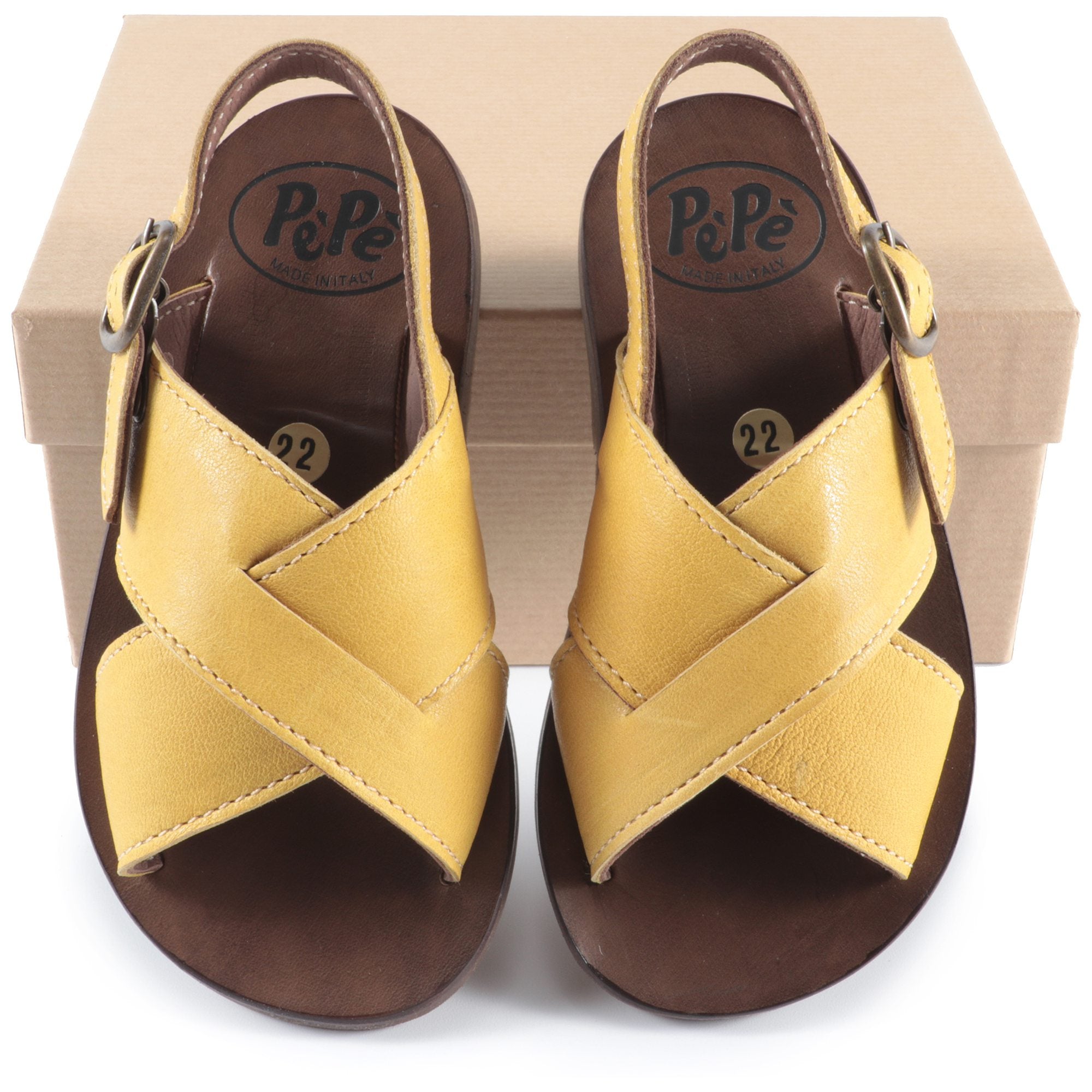 Baby Boys Yellow Sandals