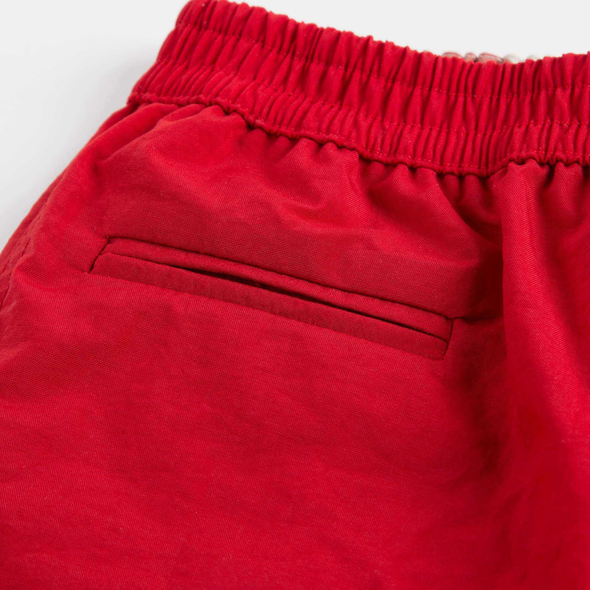 Baby Boys Red Turquoise Swim Shorts