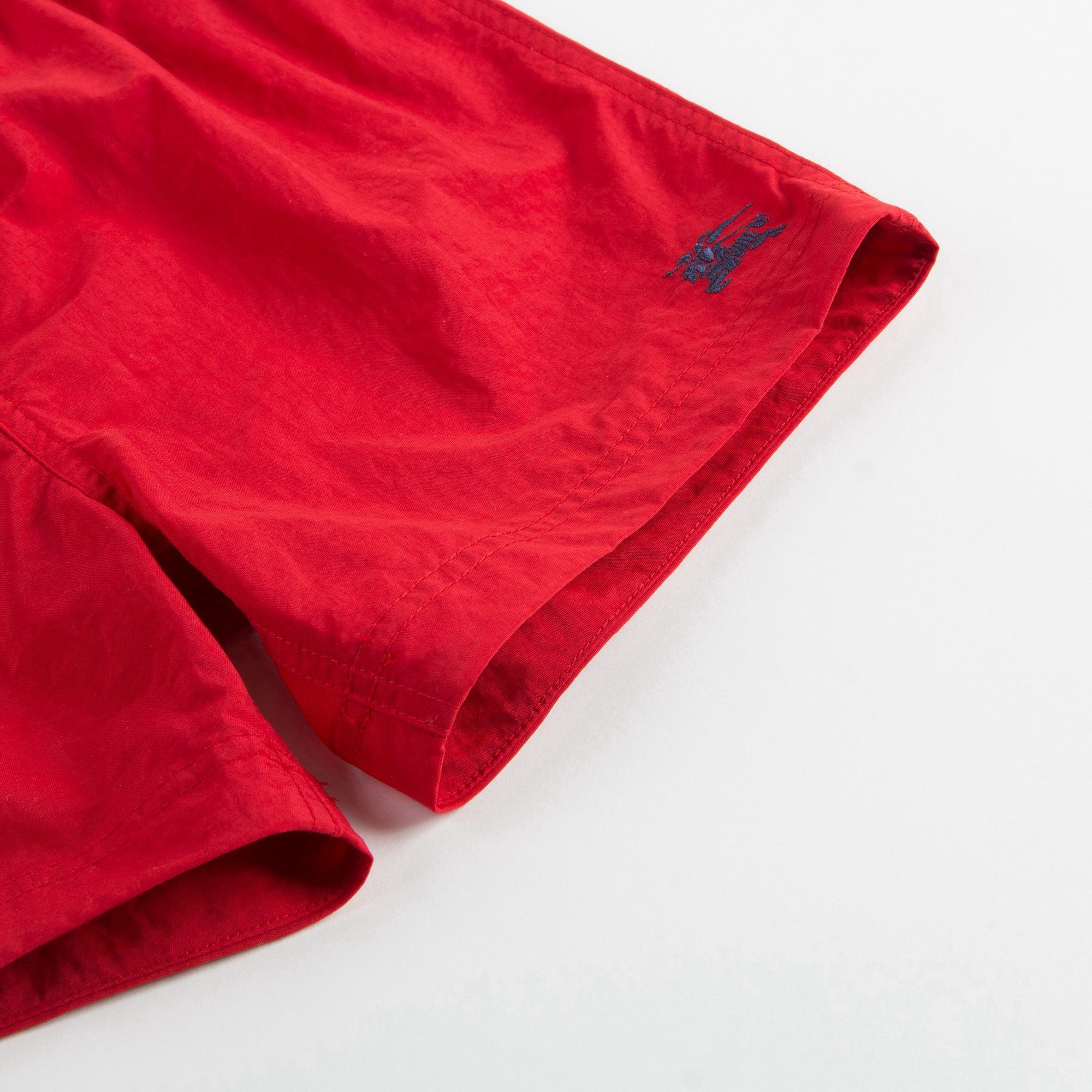 Baby Boys Red Turquoise Swim Shorts