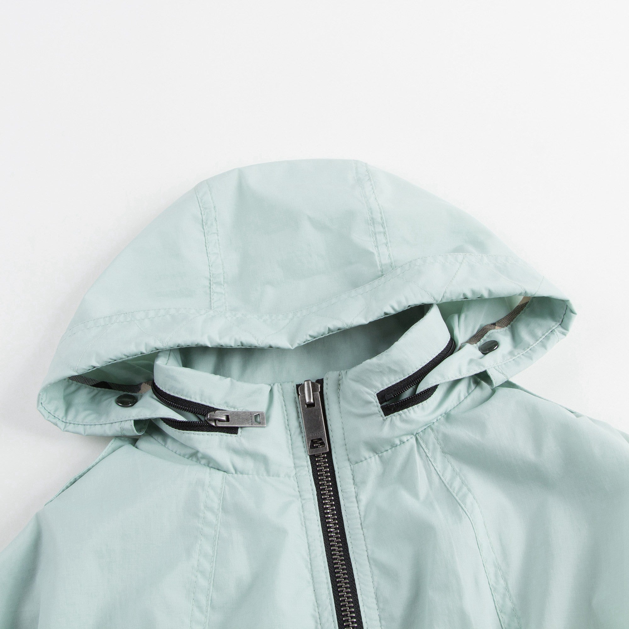 Girls Light Green 'Deenee' Rain Jacket