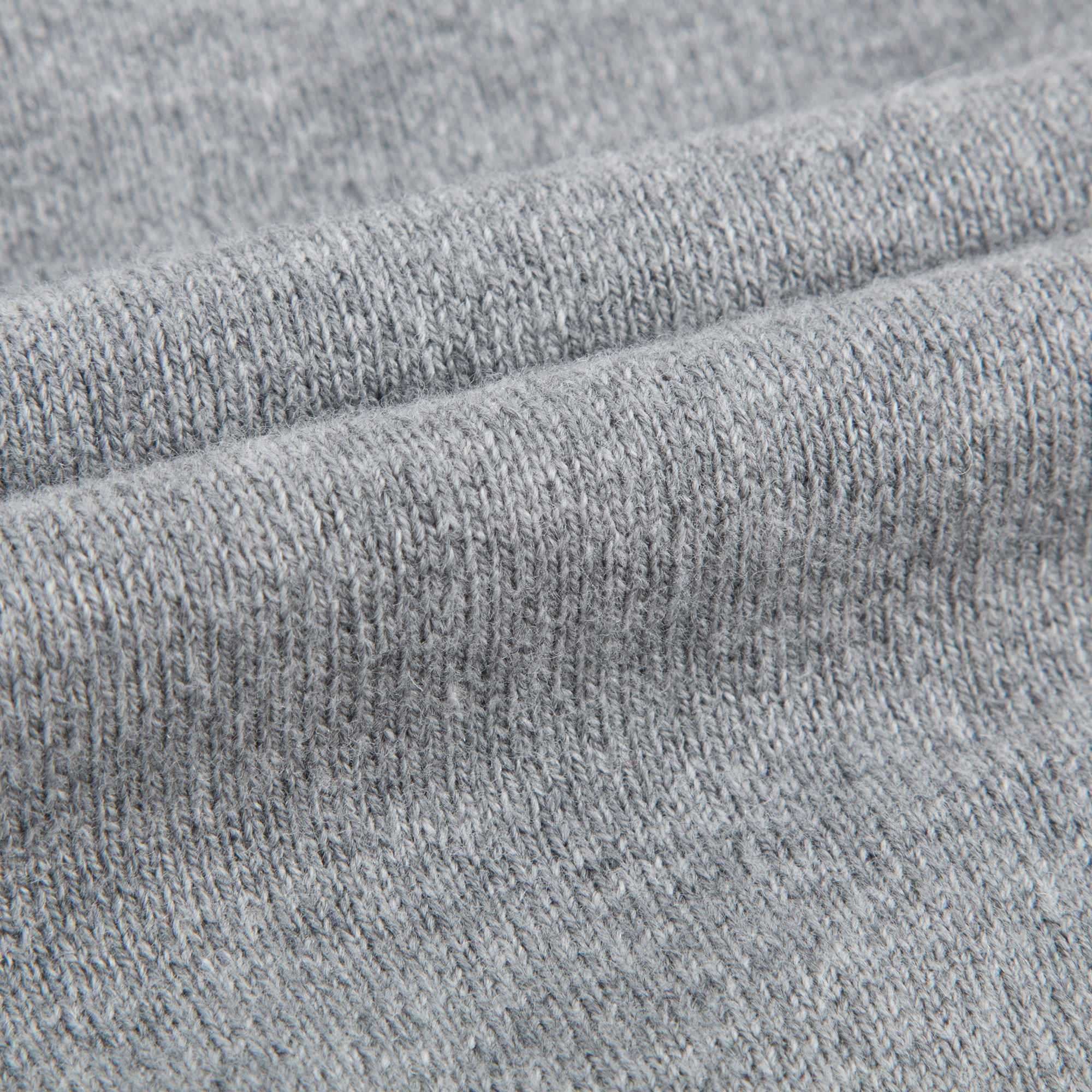 Girls Grey Polo Neck Sweater