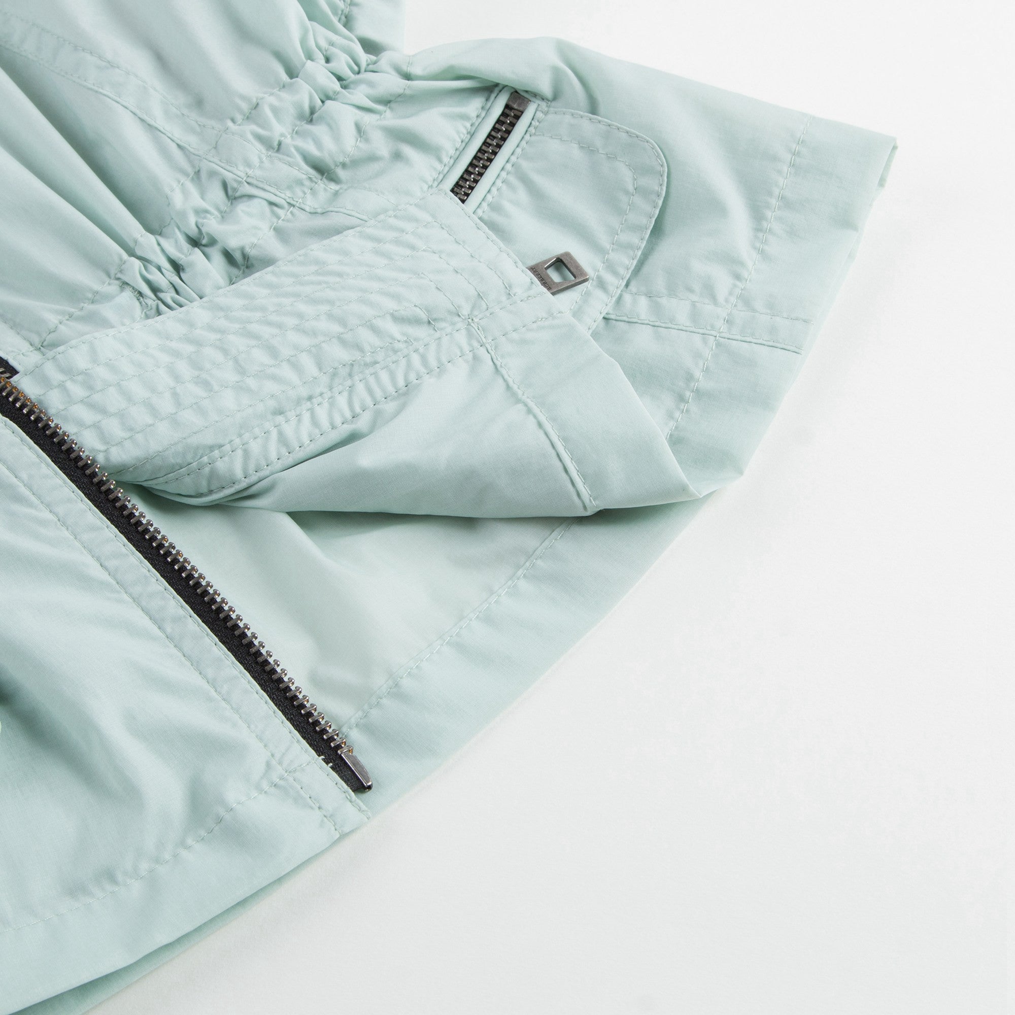 Girls Light Green 'Deenee' Rain Jacket