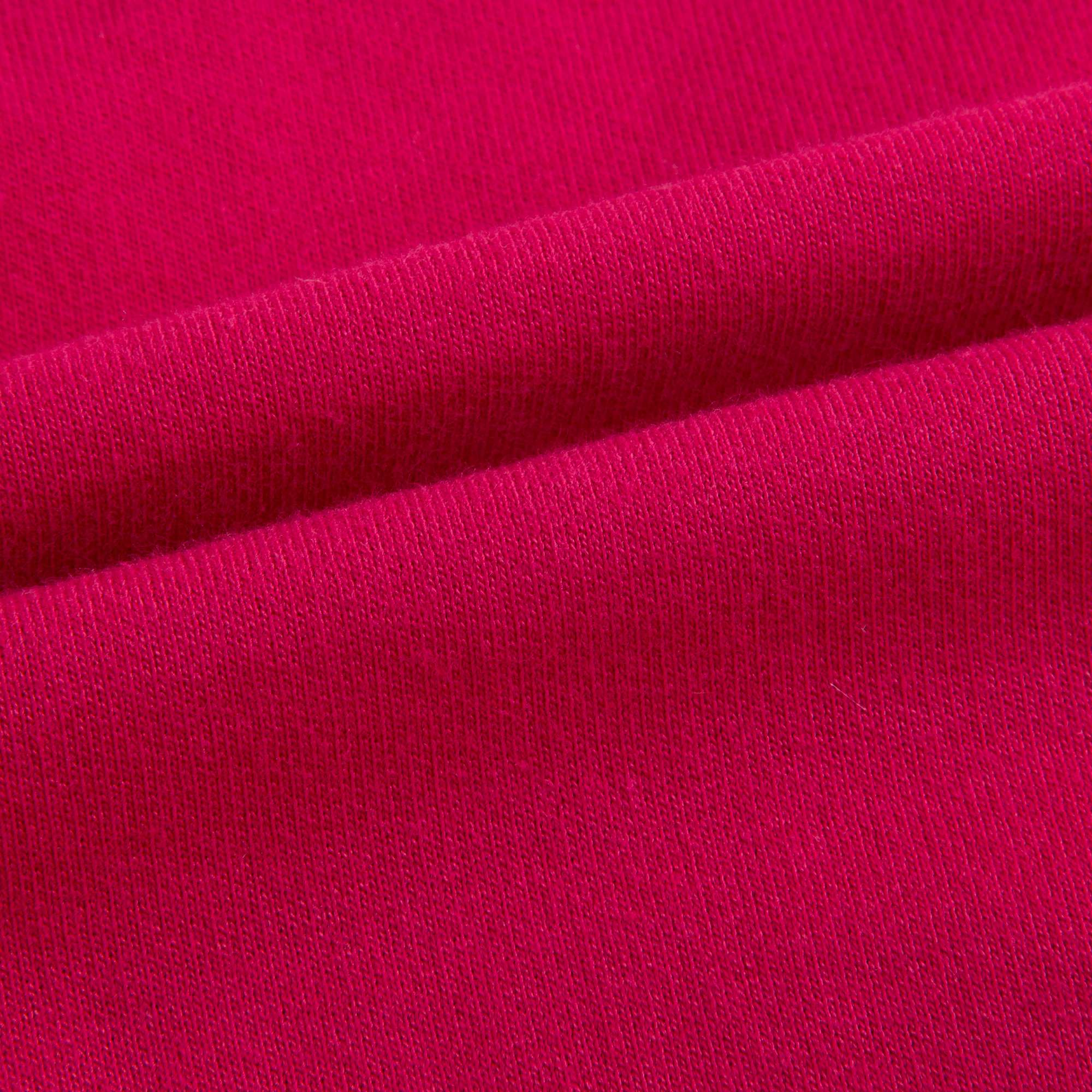 Girls Red Pink Embroidered Cotton Coat