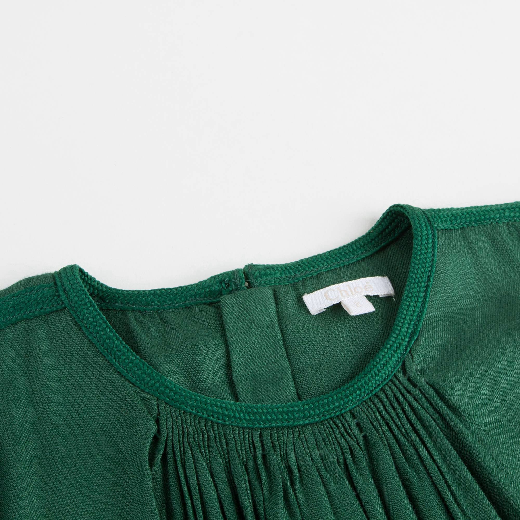 Baby Girls Green Dress