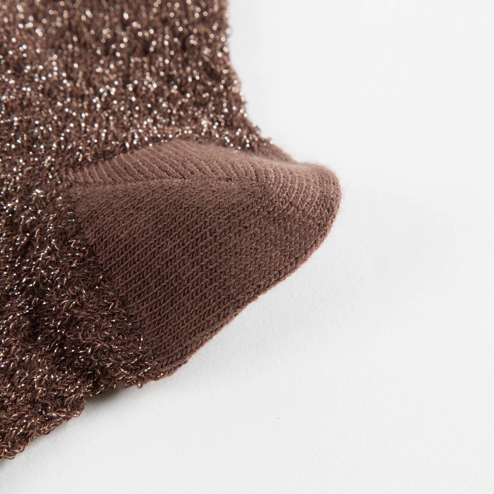 Girls Chocolate Glitter Cotton Tights