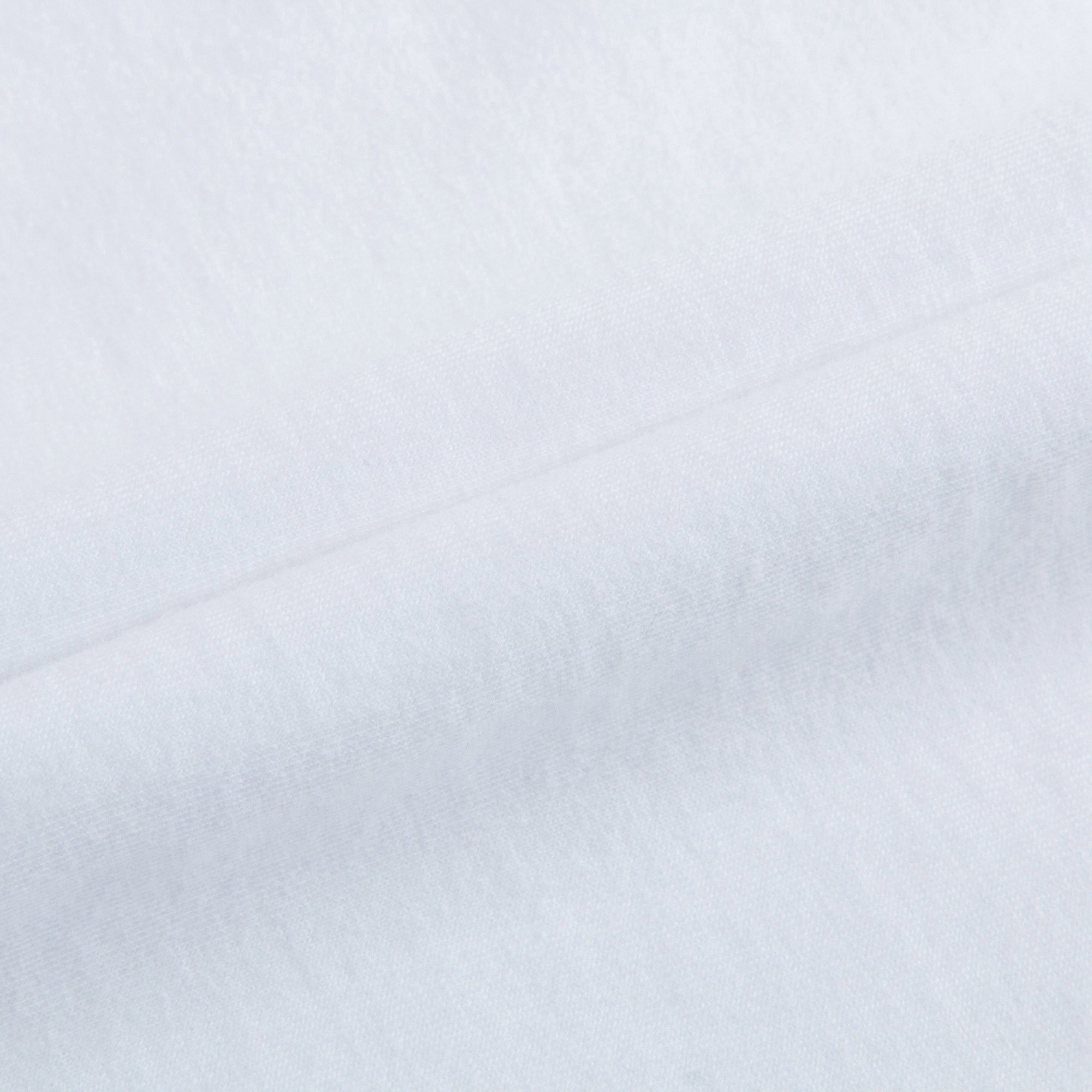 Girls White Cotton T-shirt With Check Trim