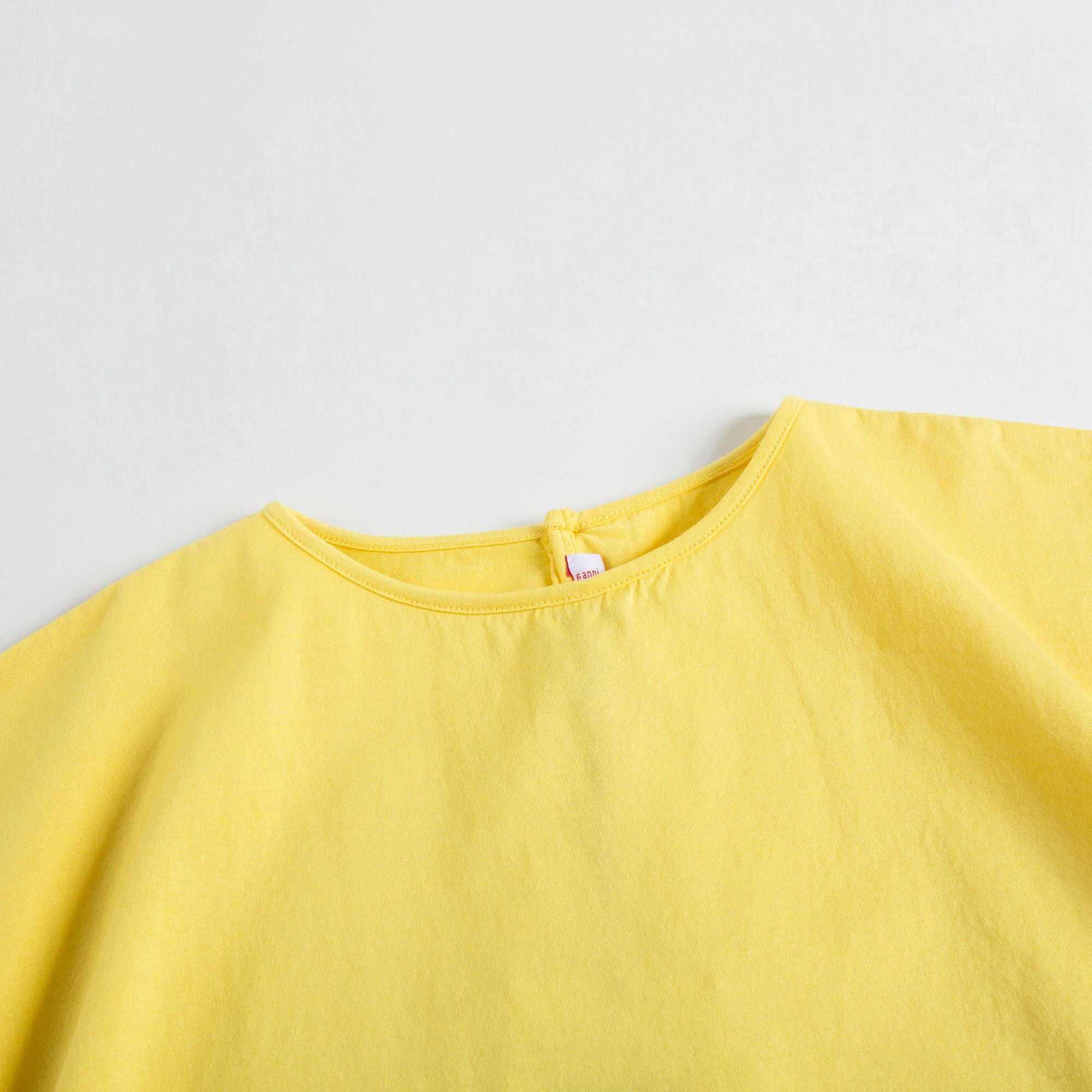 Girls Yellow Cotton Top
