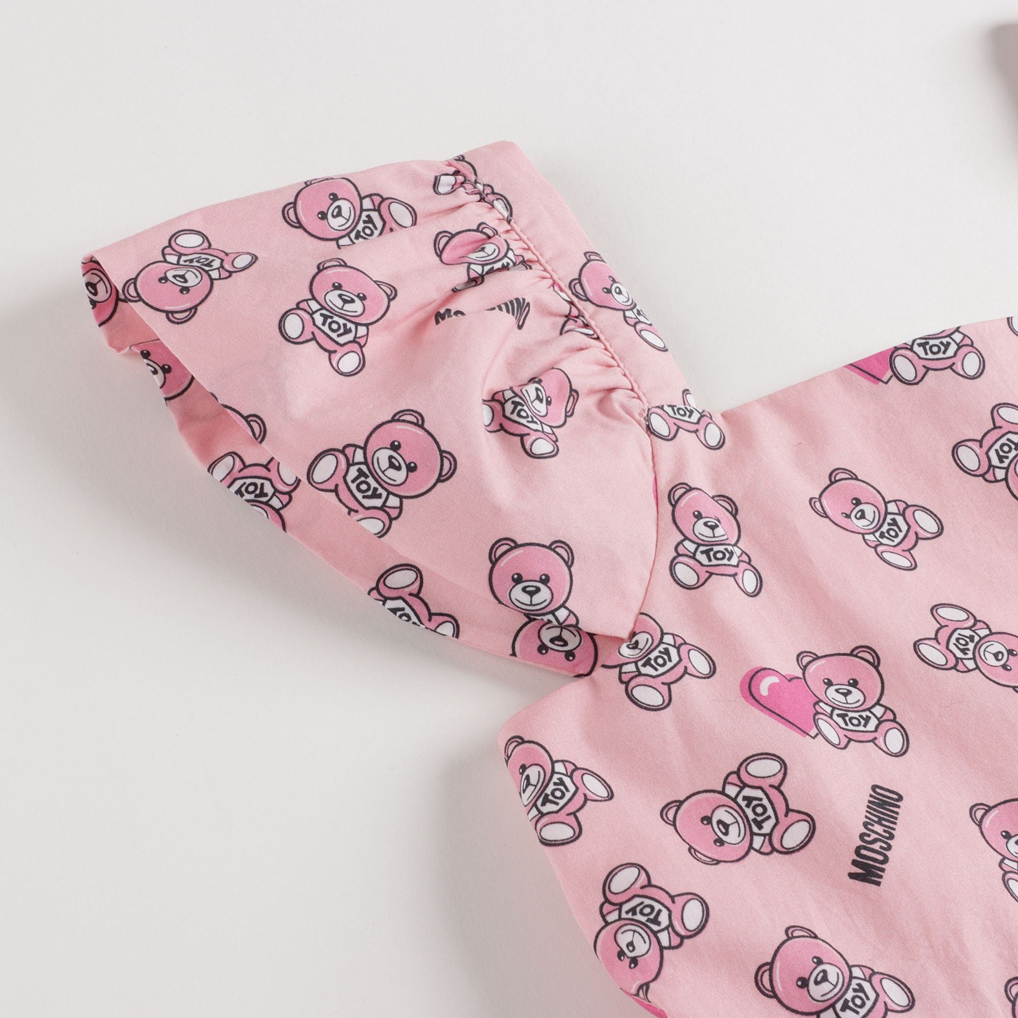 Baby Girls Pink Toy Cotton Dress