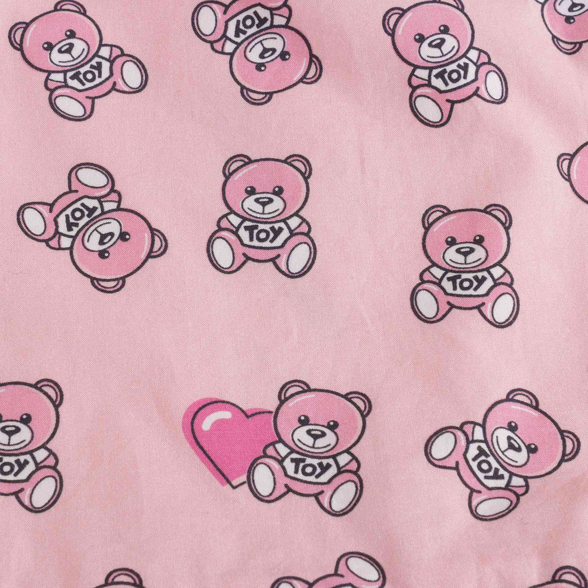 Baby Girls Pink Toy Cotton Dress