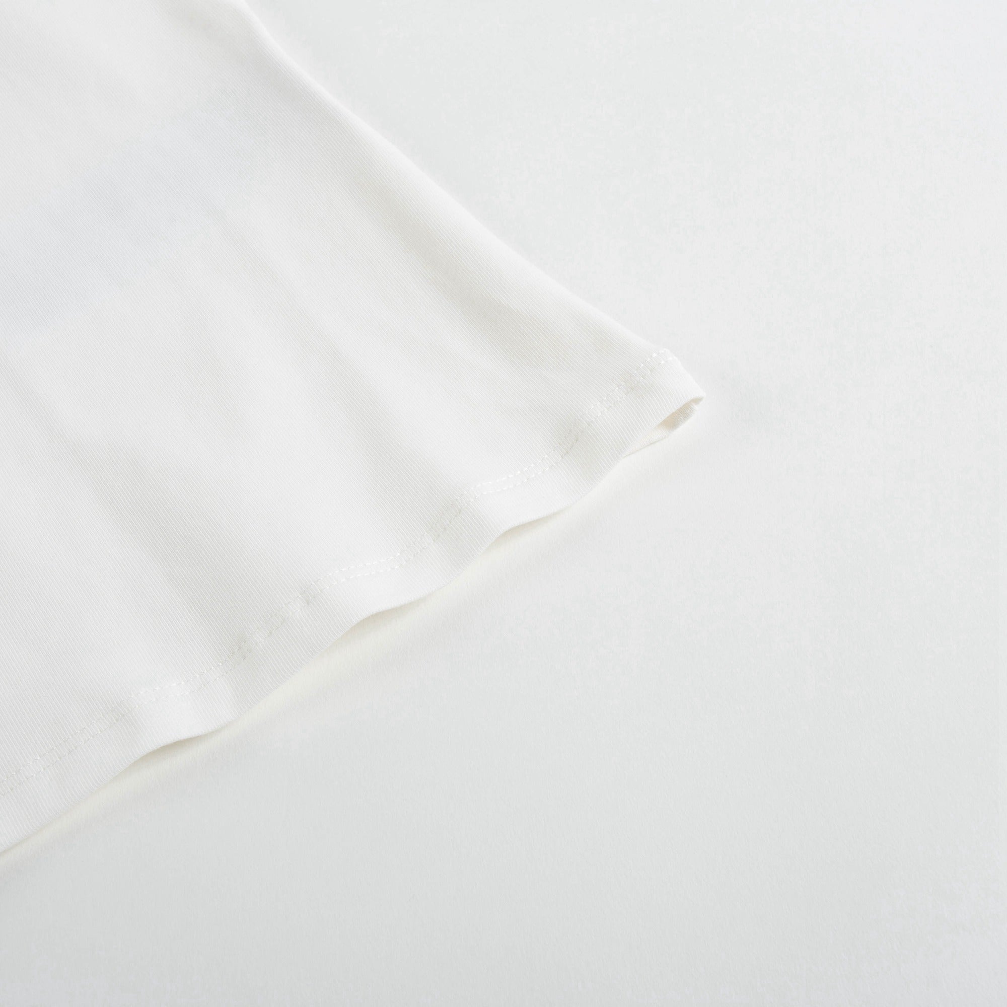 Girls White Logo Cotton T-shirt