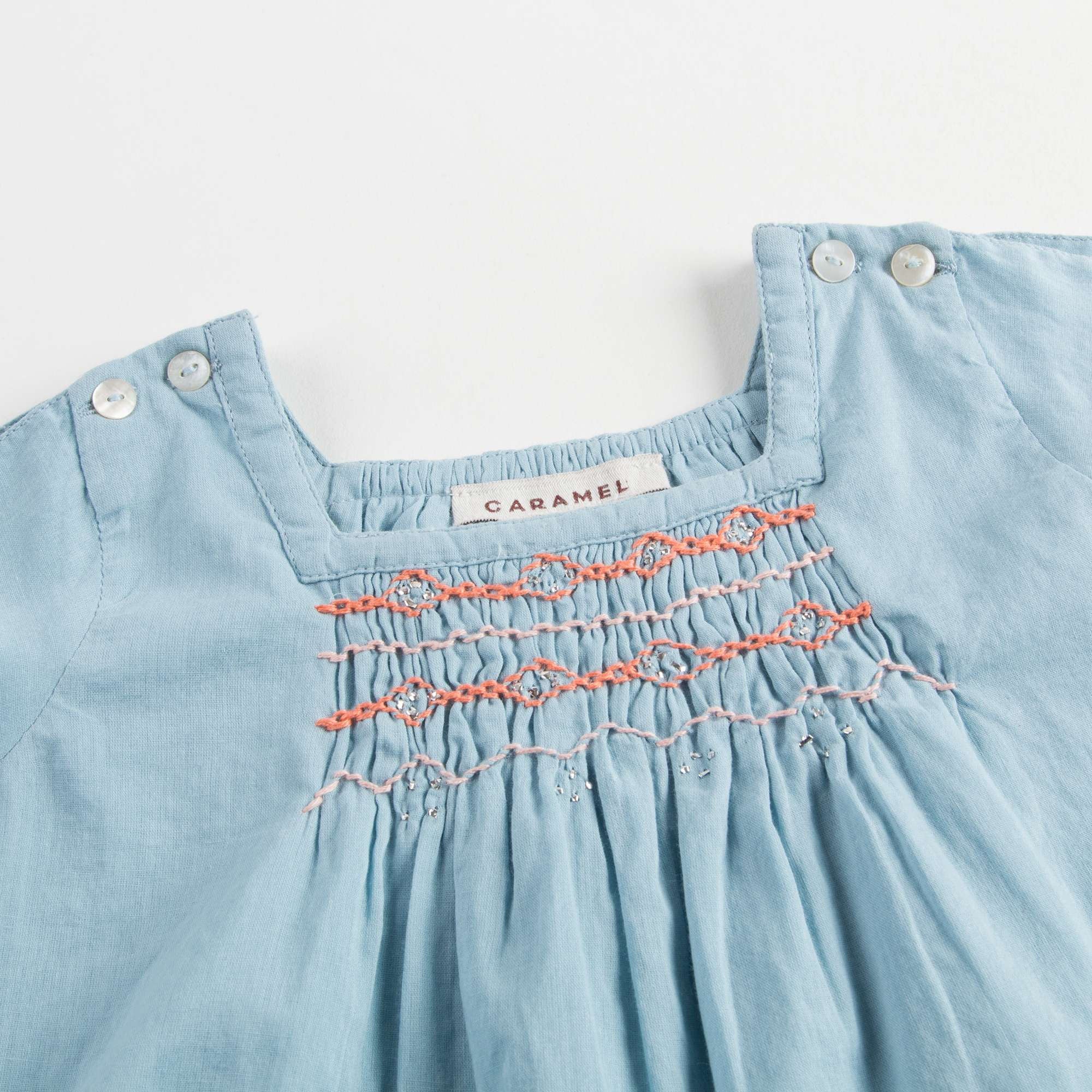 Baby Girls Powder Blue Dress