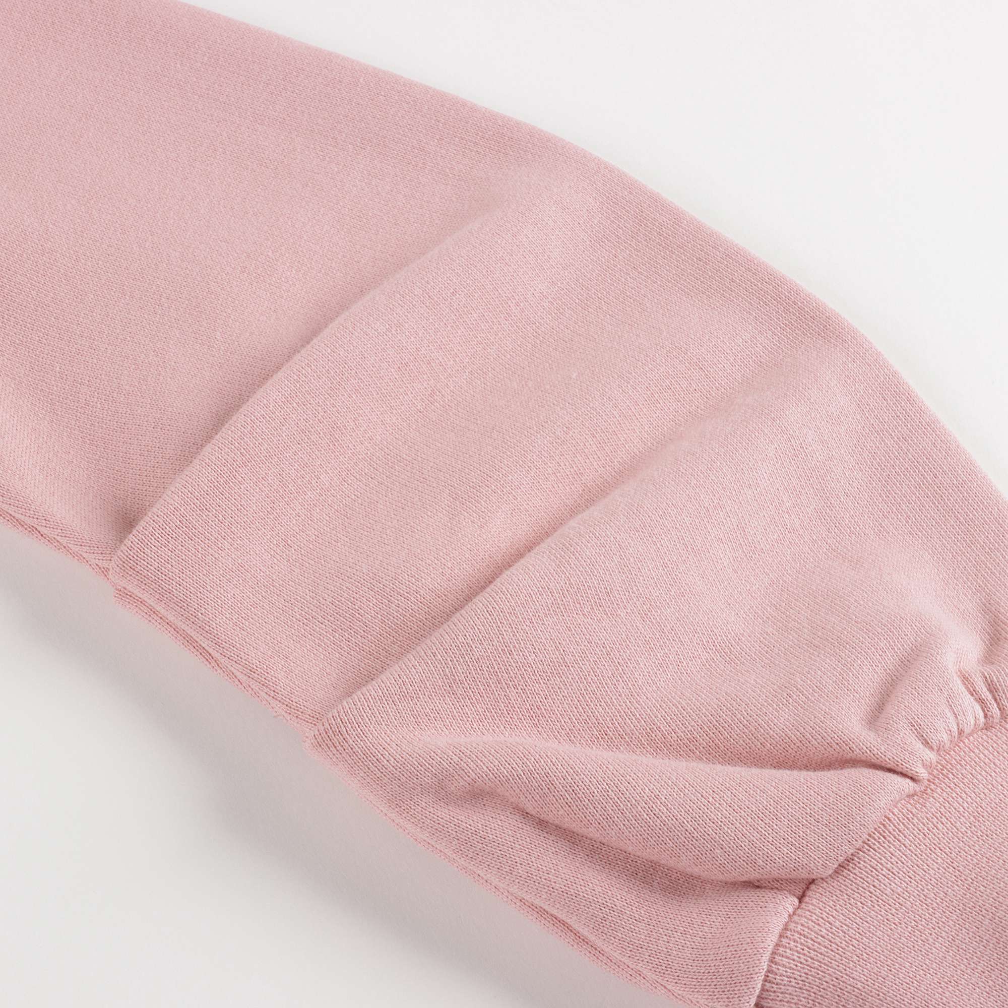 Girls Pink Cotton Sweatshirt