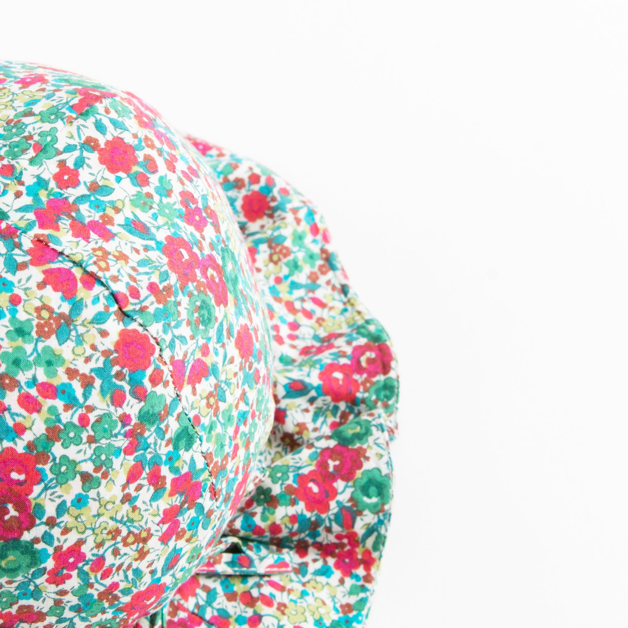 Baby Girls Green Liberty Woven Sunhat