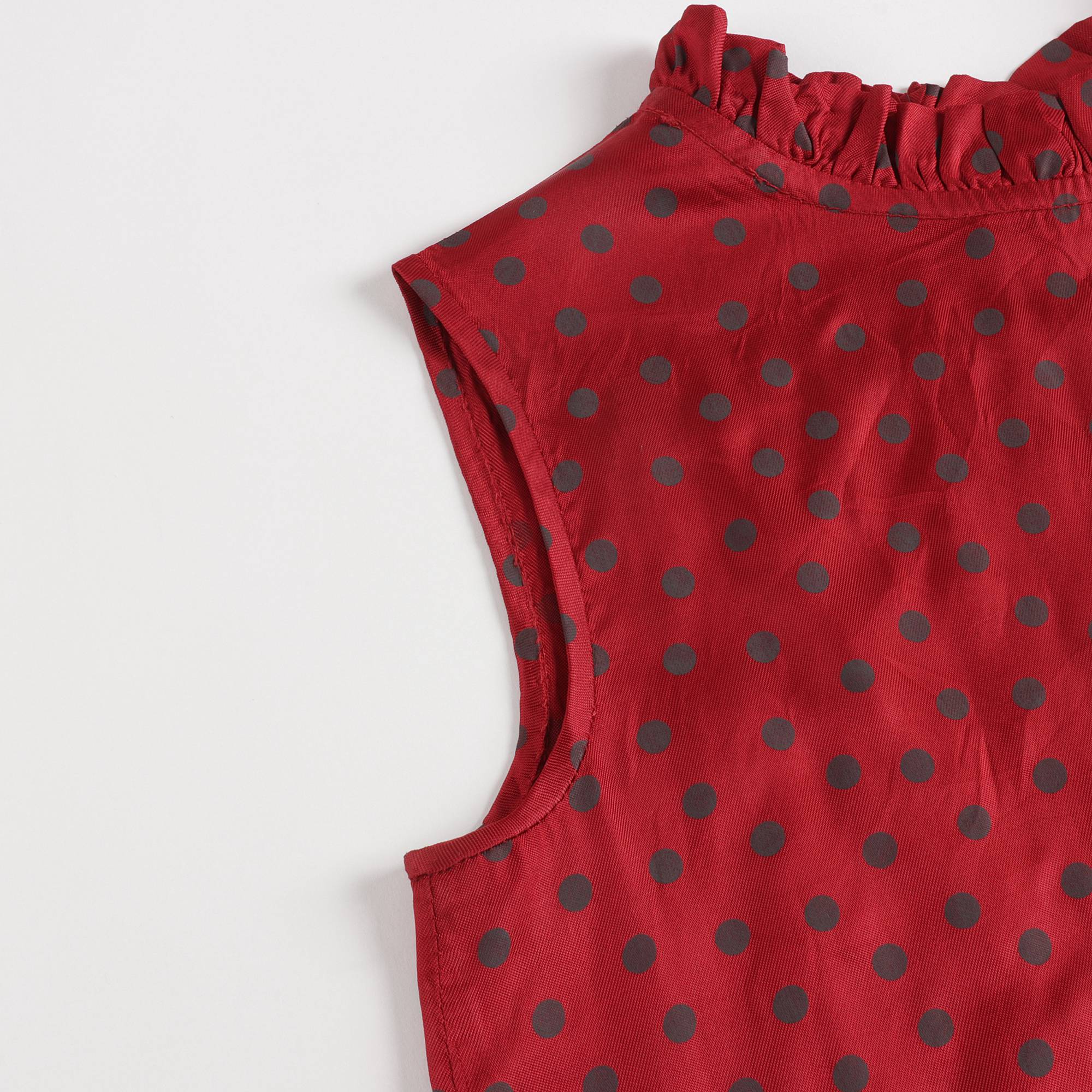 Girls Red Dots Top