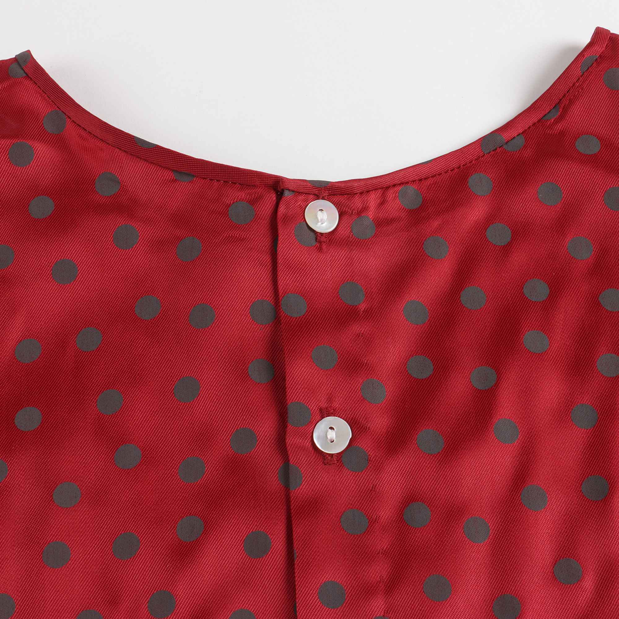 Girls Red Dots Dress
