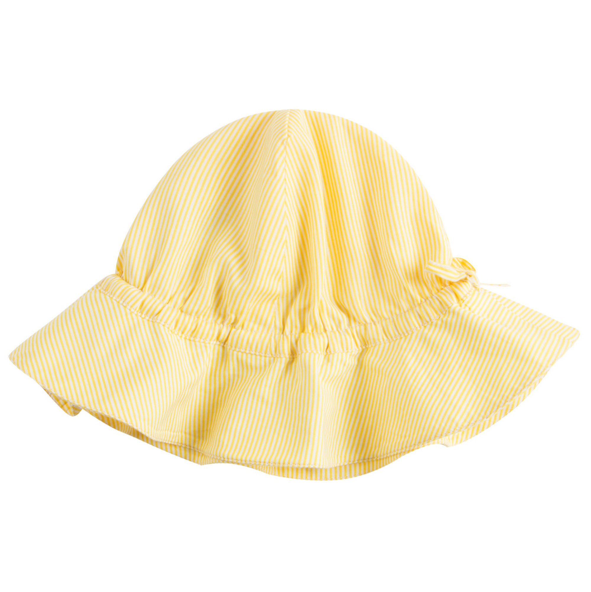 Baby Yellow Striped Sunhat