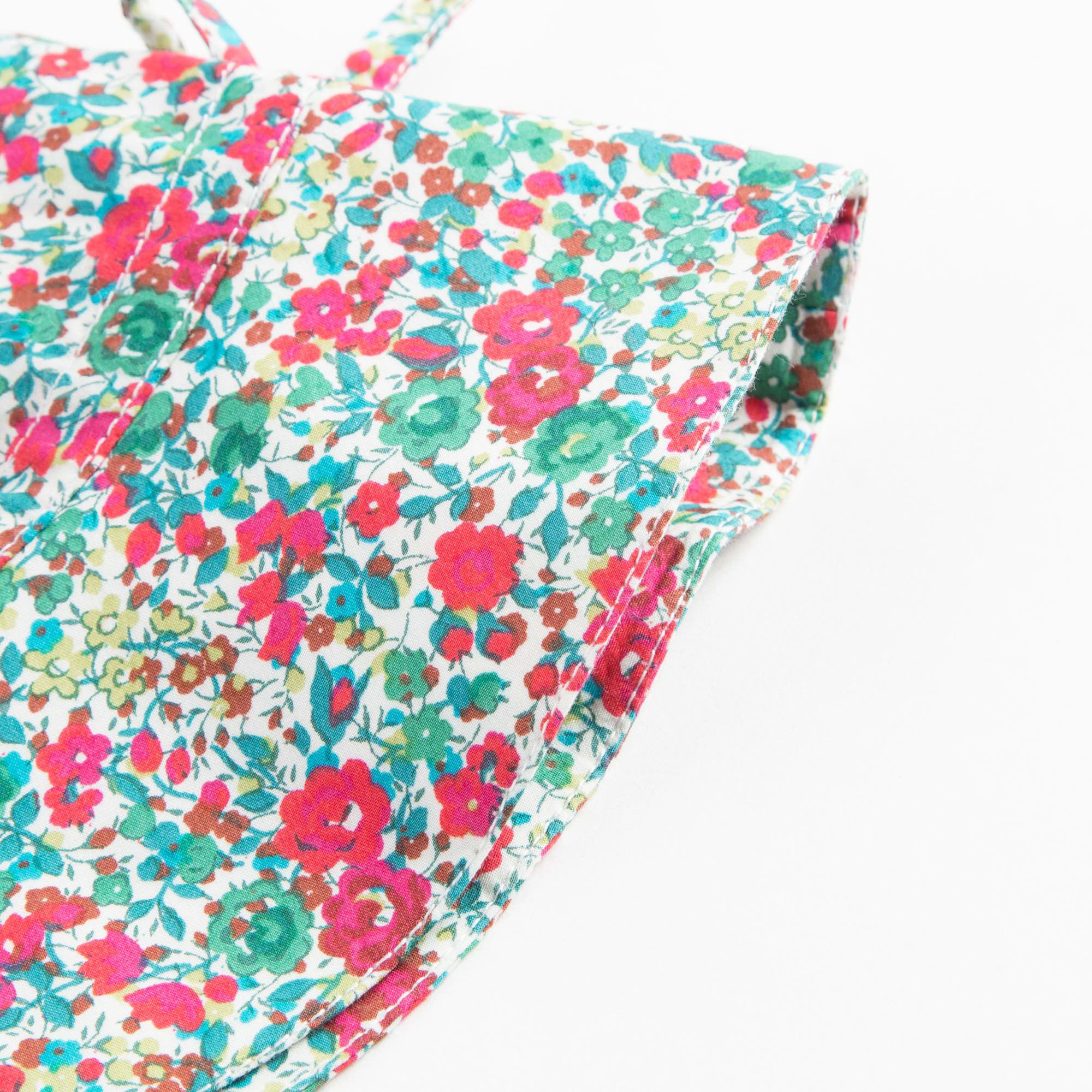 Girls Green Liberty Woven Sunhat