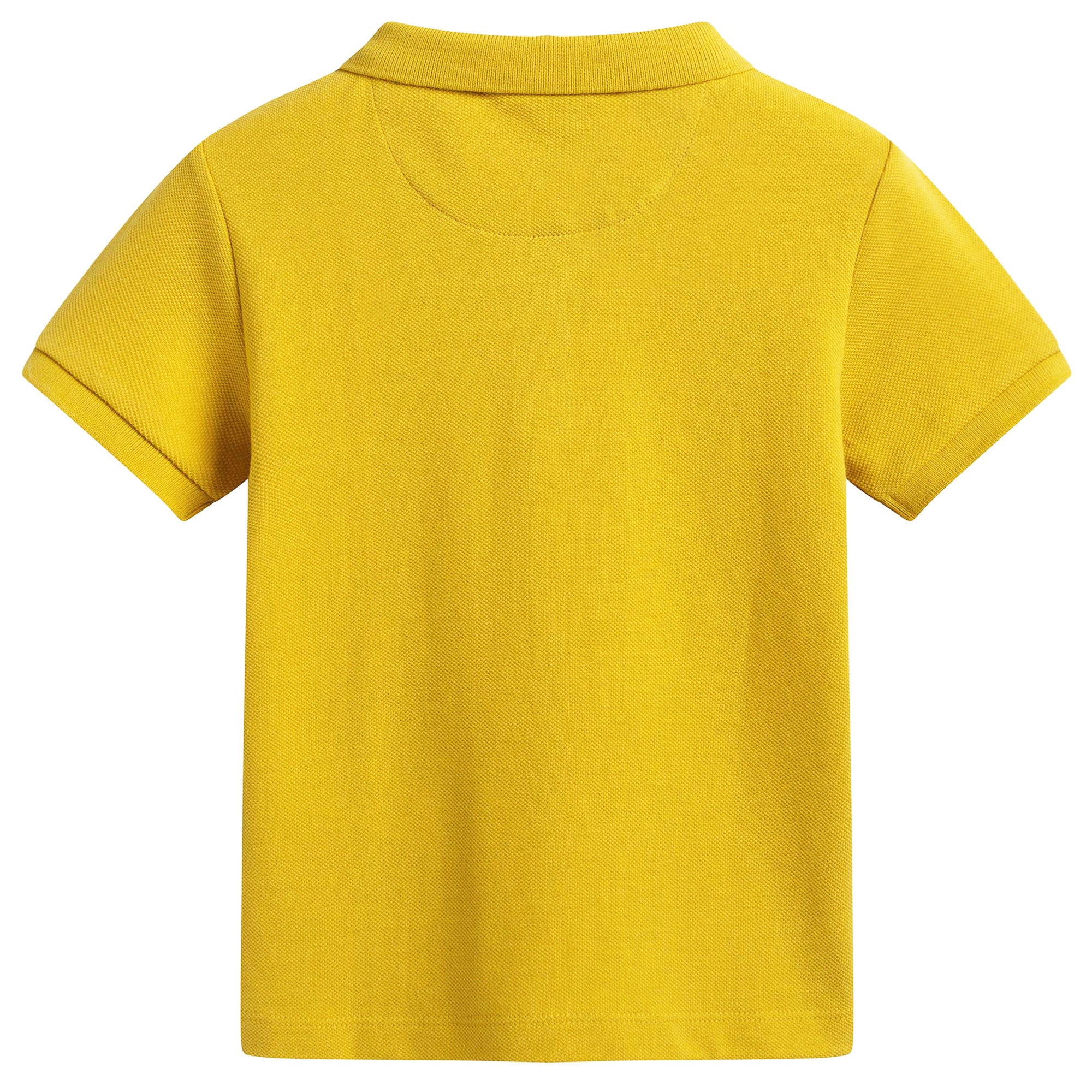 Boys Yellow Turquoise Polo Shirt