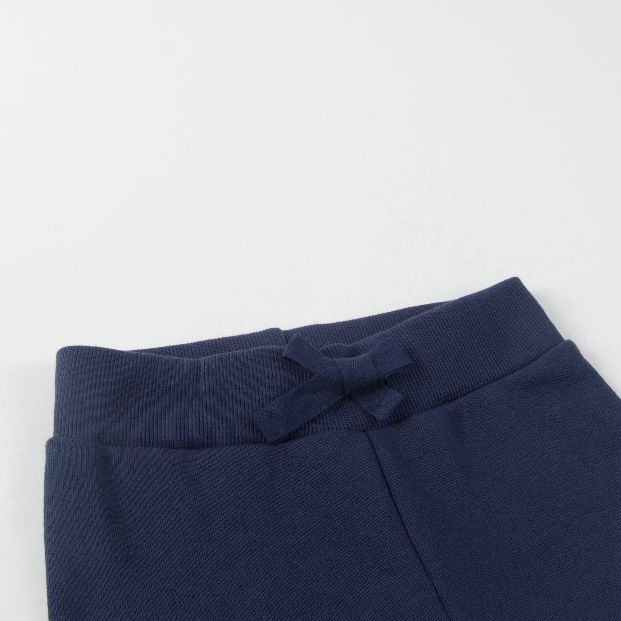 Girls Navy Blue Organic Cotton 鈥淒og鈥?Trousers