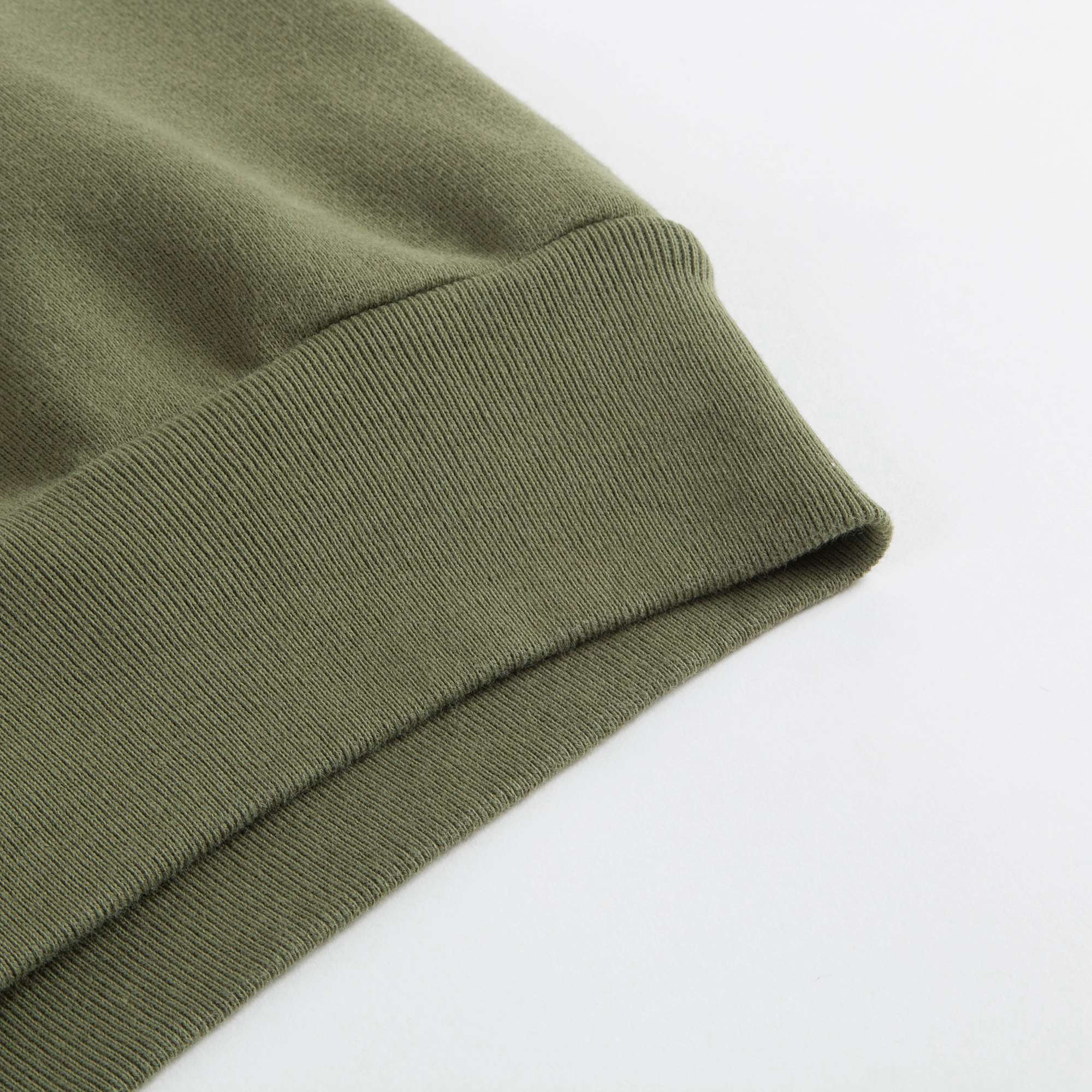 Boys & Girls Army Green Cotton Sweatshirt