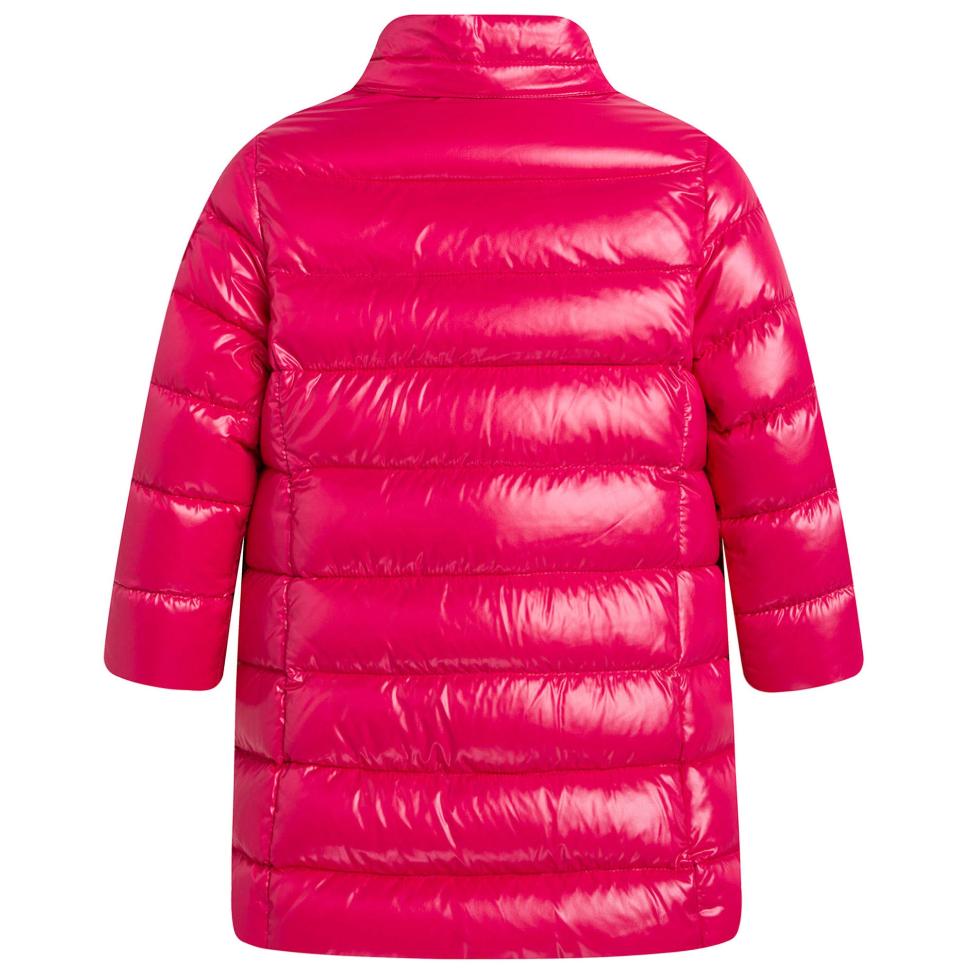 Baby Girls Light Pink Padded Down 'Moka'Jacket - CÉMAROSE | Children's Fashion Store - 4