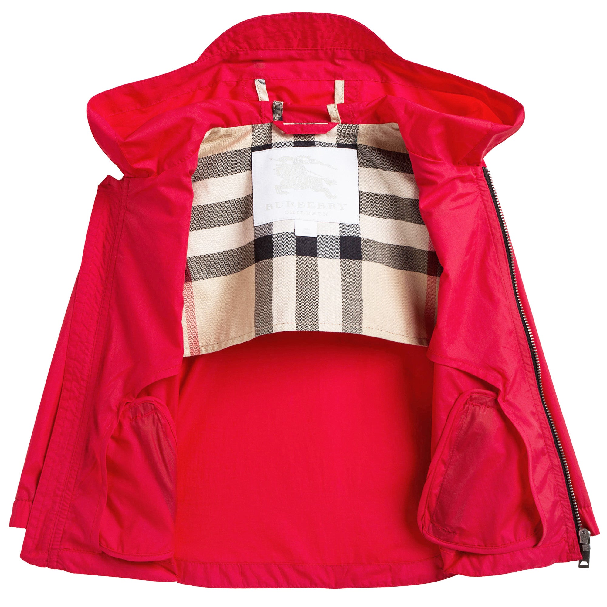 Baby Red Technical Jacket