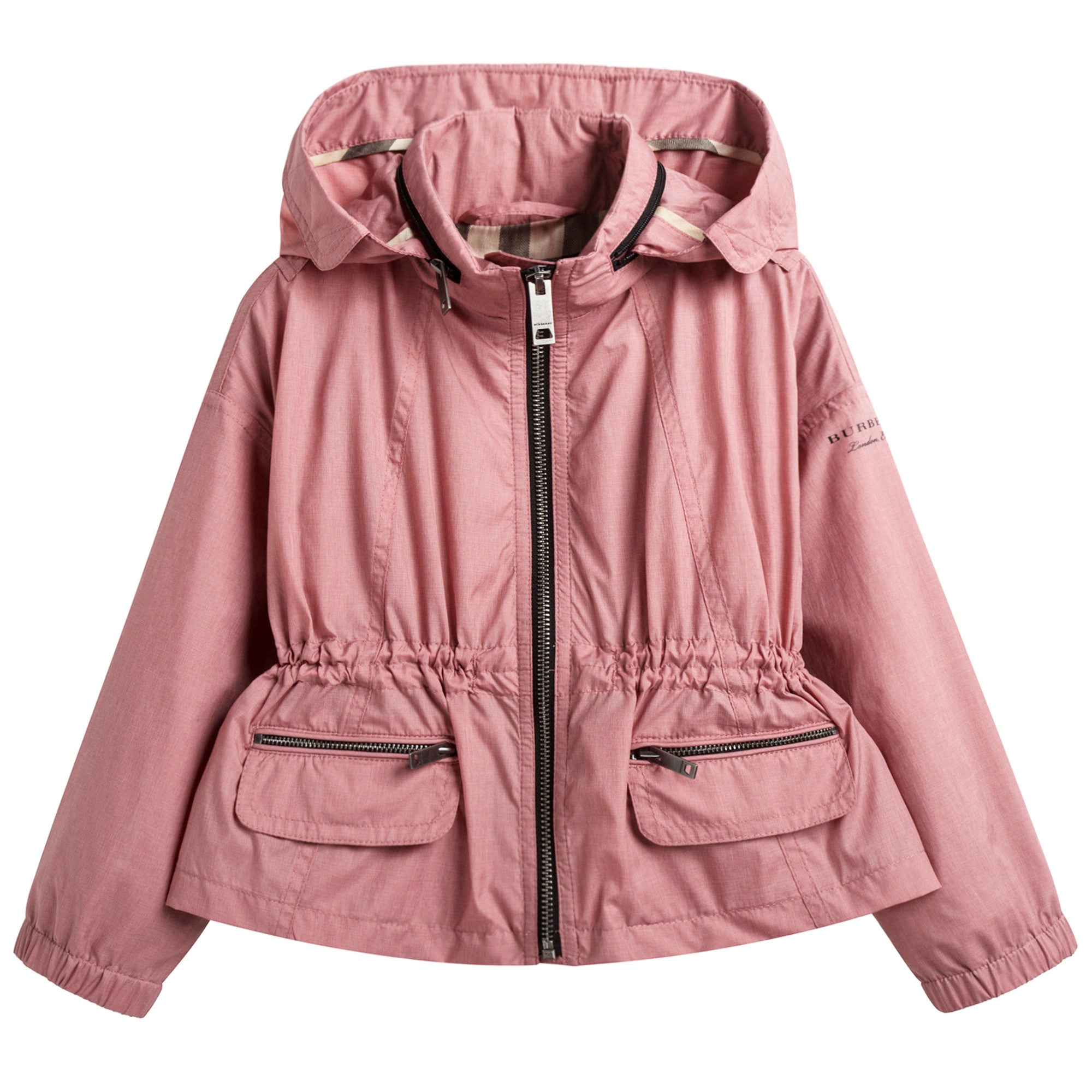 Girls Pink 'Deenee' Rain Jacket