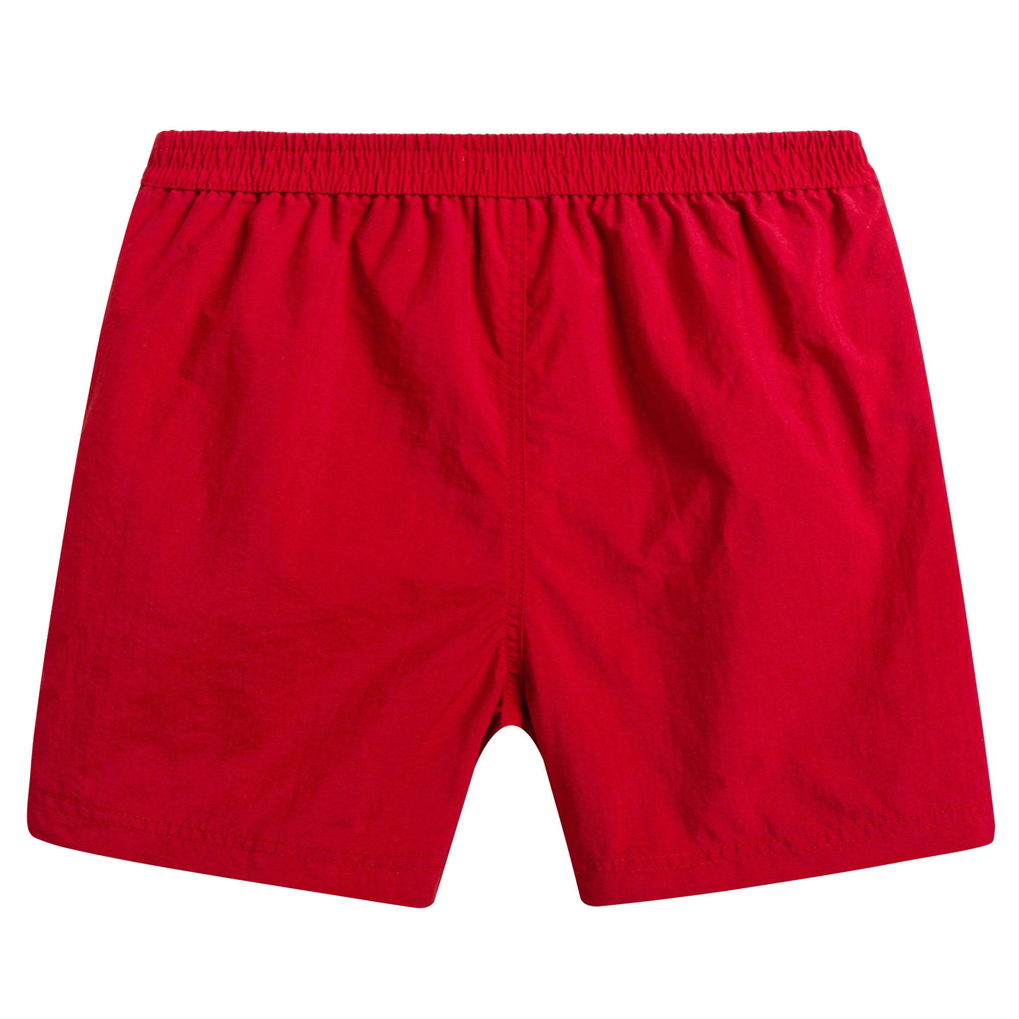Baby Boys Red Turquoise Swim Shorts