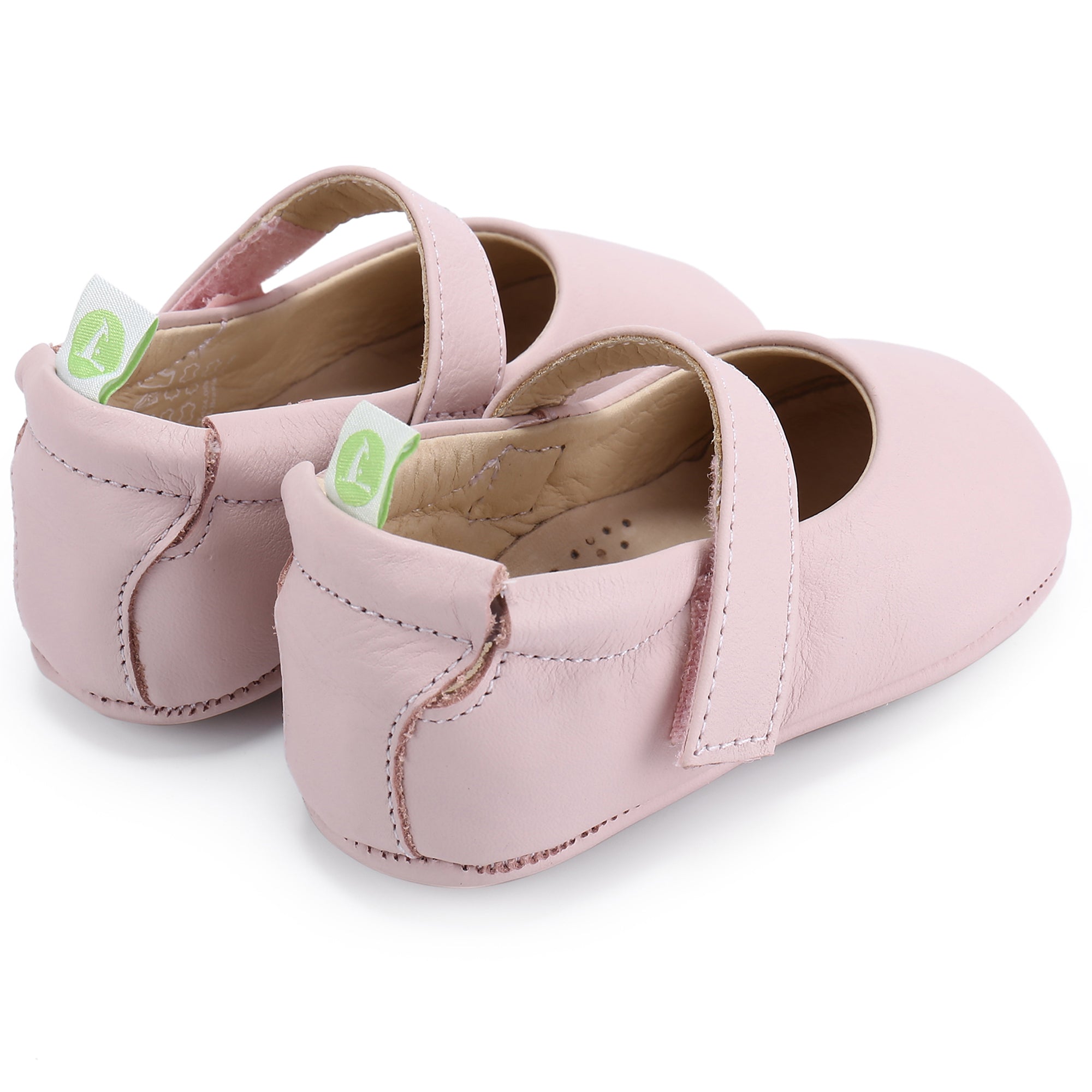 Baby Girls Pink Leather Shoes
