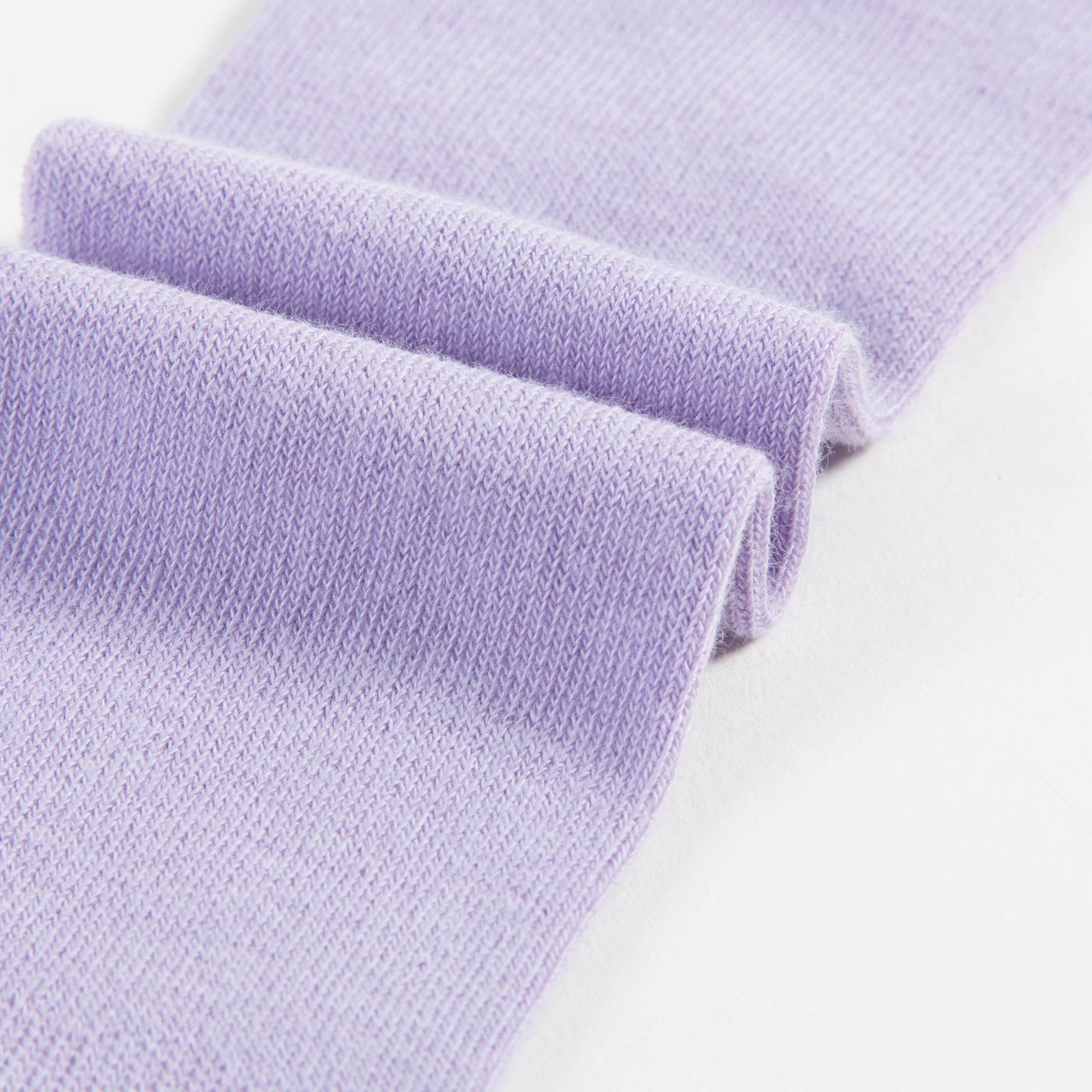 Girls & Boys Purple Cotton Socks