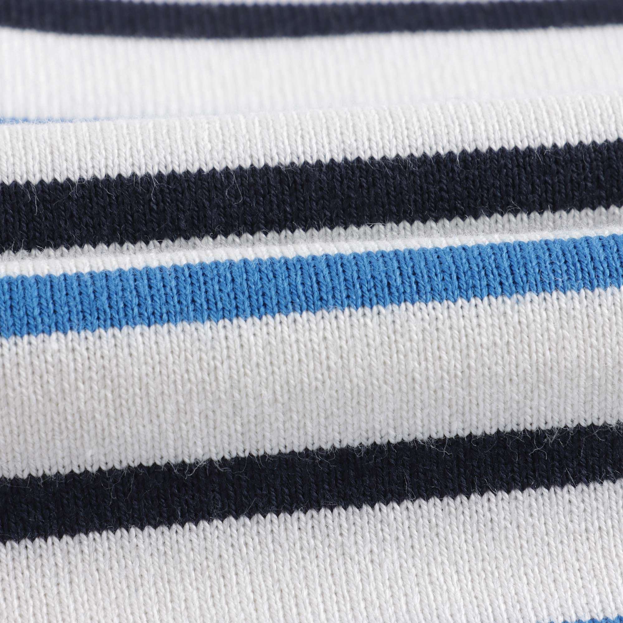 Baby Boys Blue Stripes Cotton T-Shirt