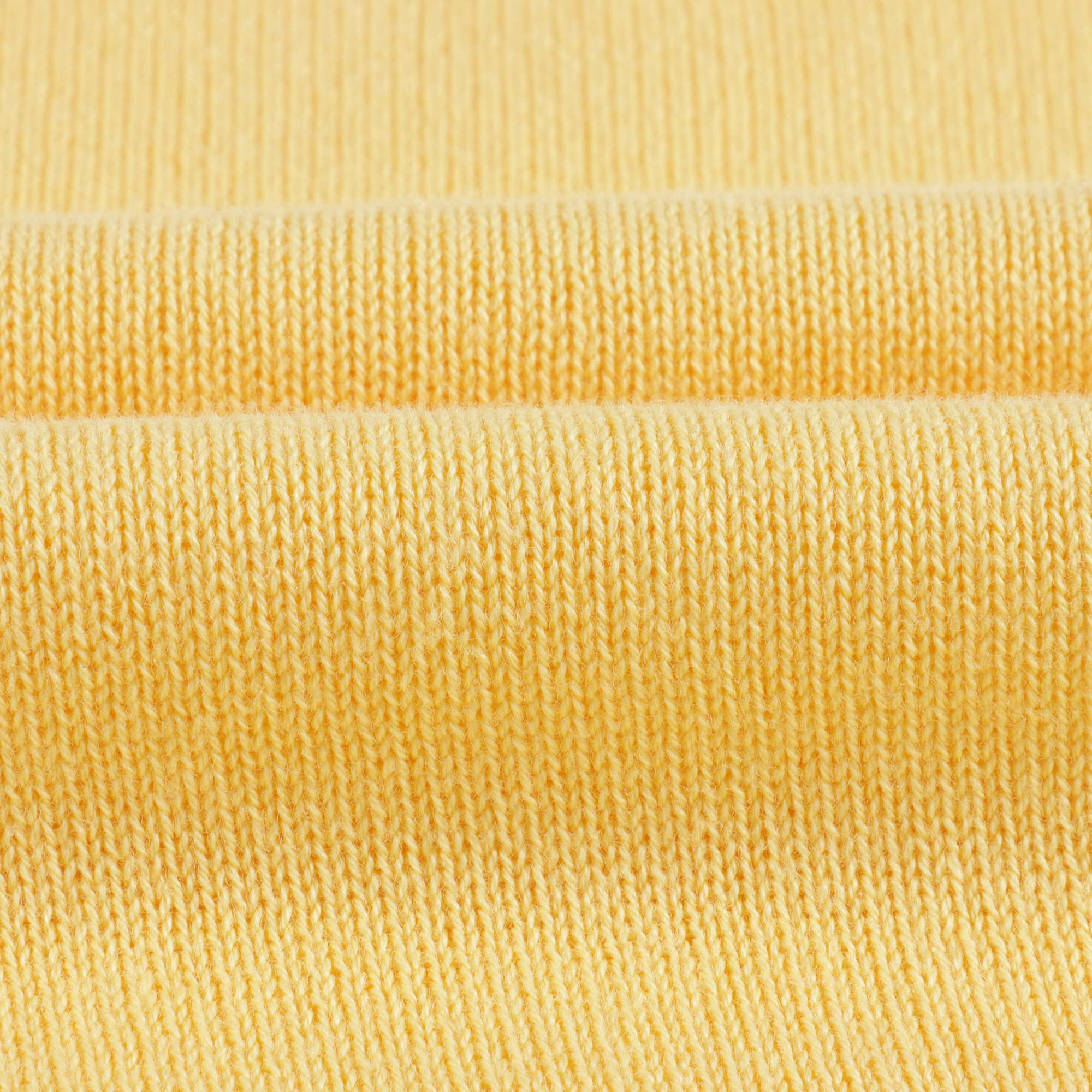 Girls Yellow Logo Knit Vest