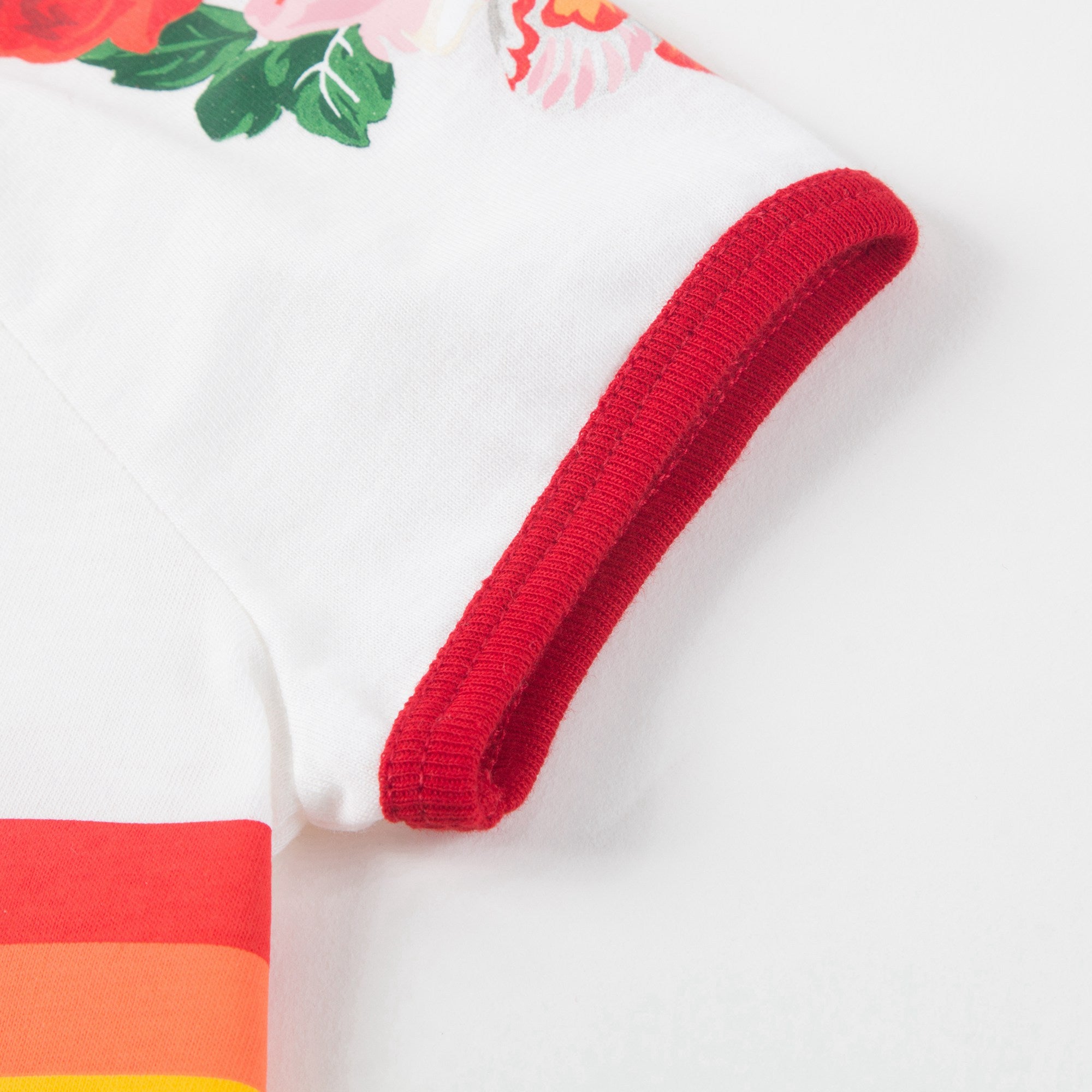 Girls White Gucci Rainbow T-shirt