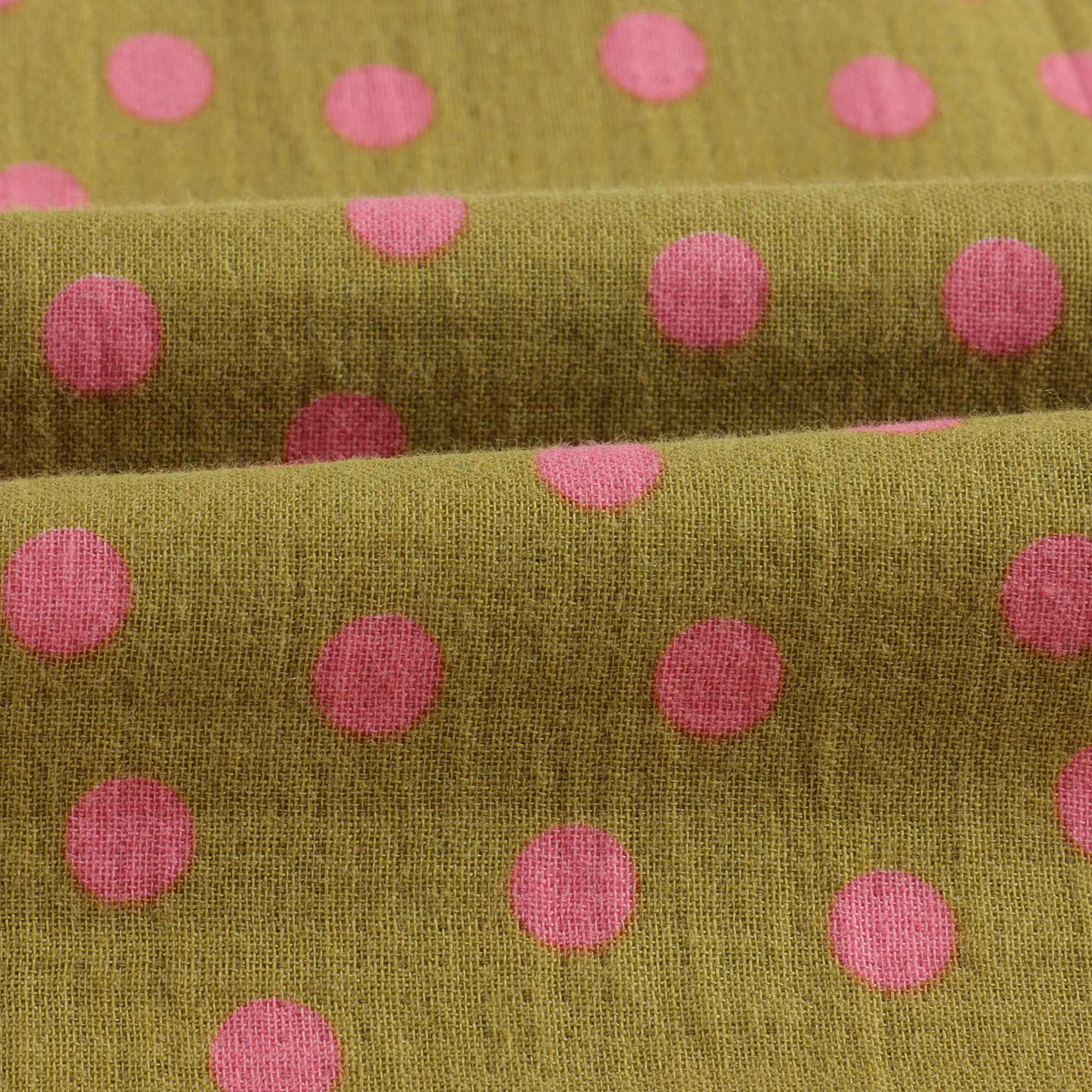 Girls Brown Dots Cotton Dress