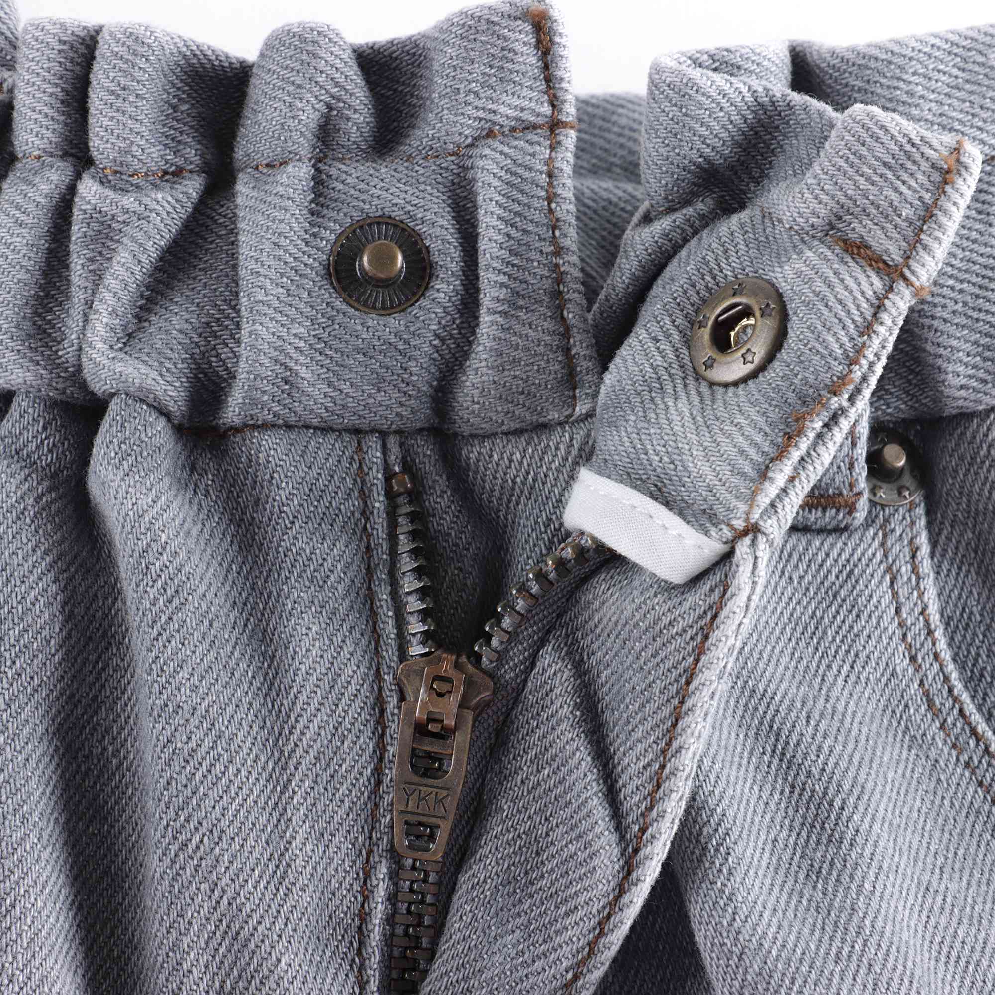 Girls Light Blue Denim Trousers