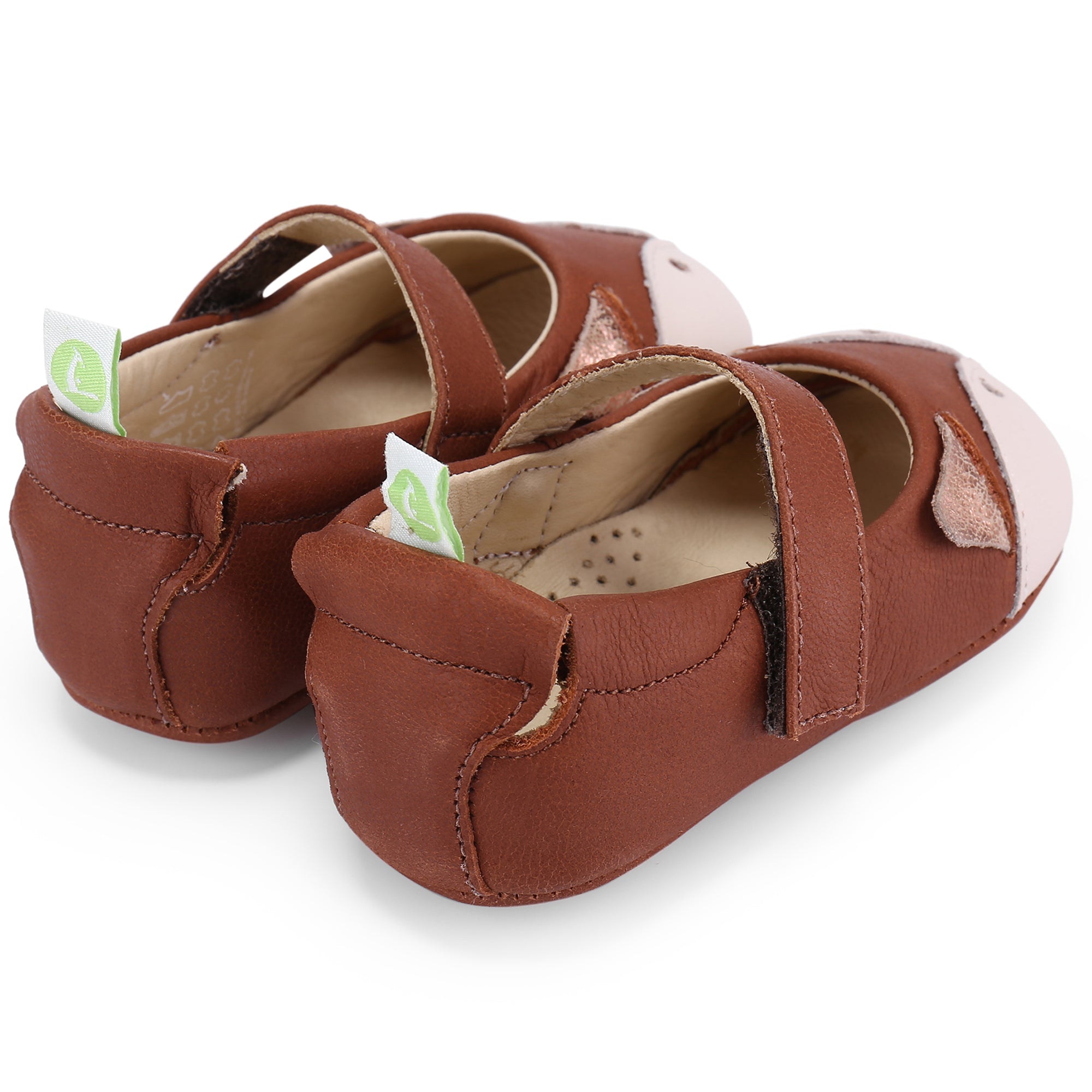 Baby Brown Leather Shoes