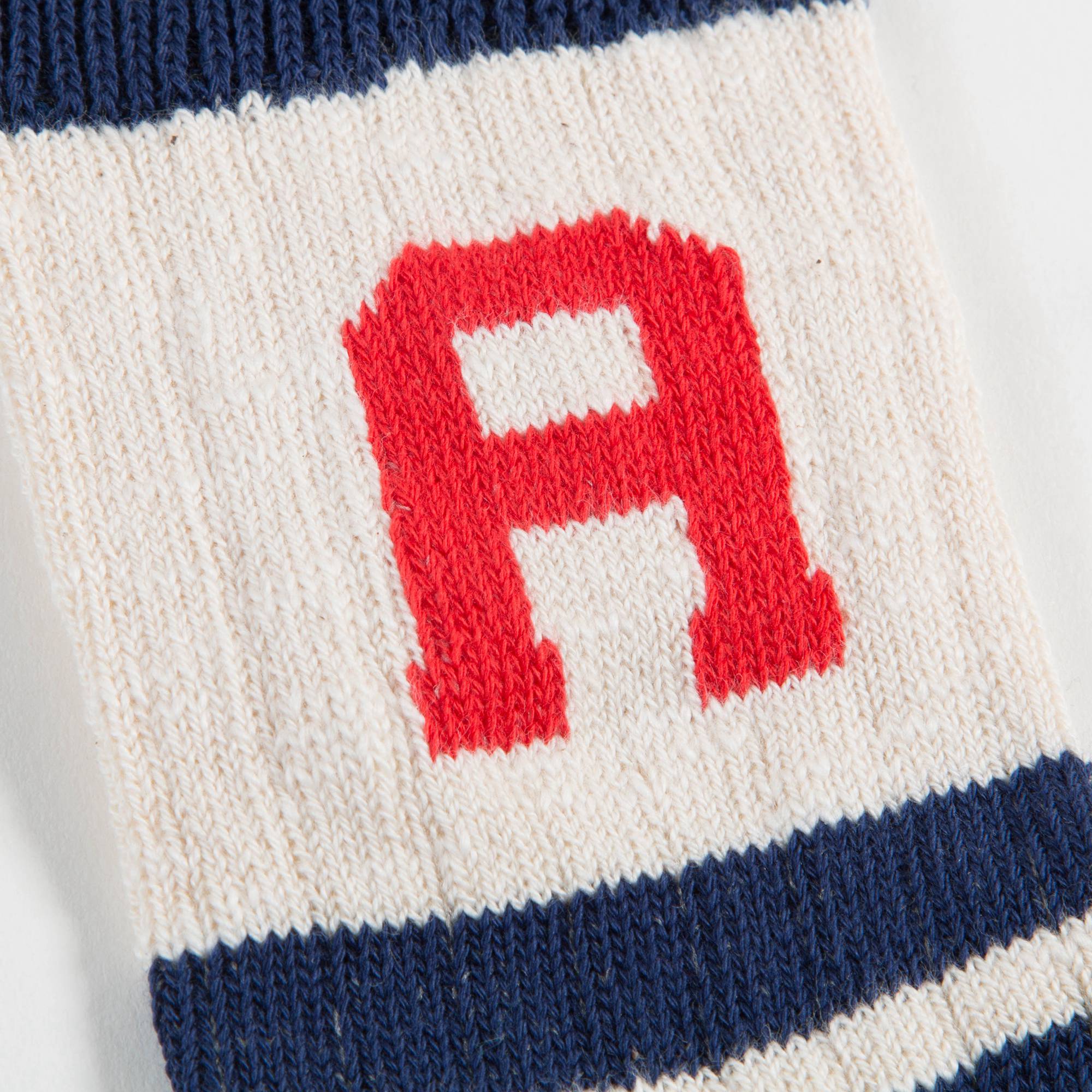 Girls Navy Blue Cotton Socks