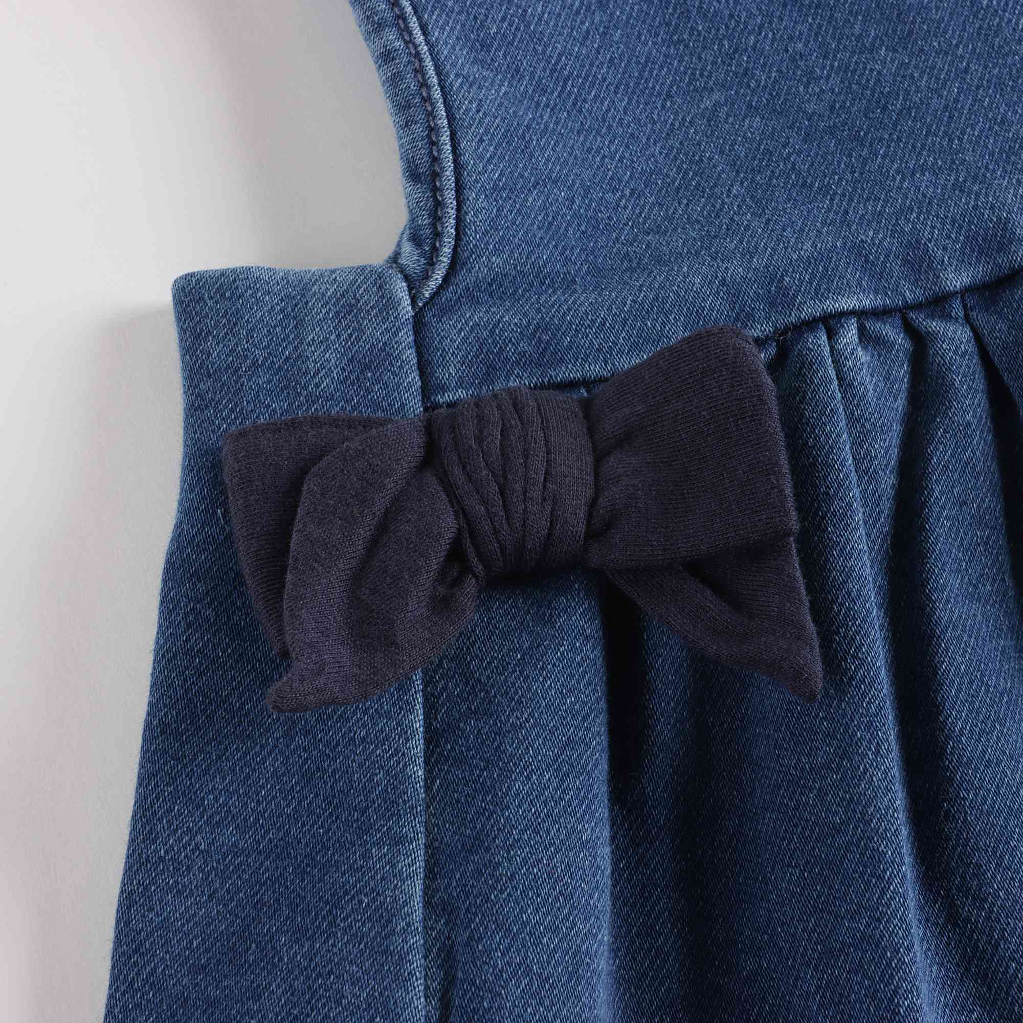 Baby Girls Blue Denim Dress