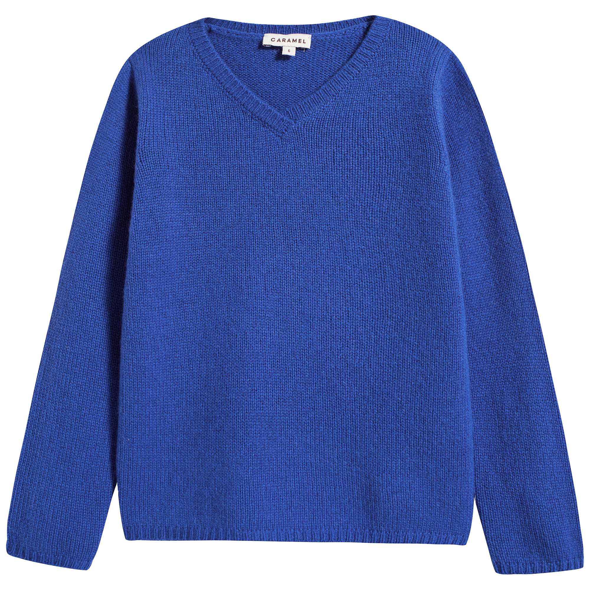 Girls Blue Cashmere Sweater