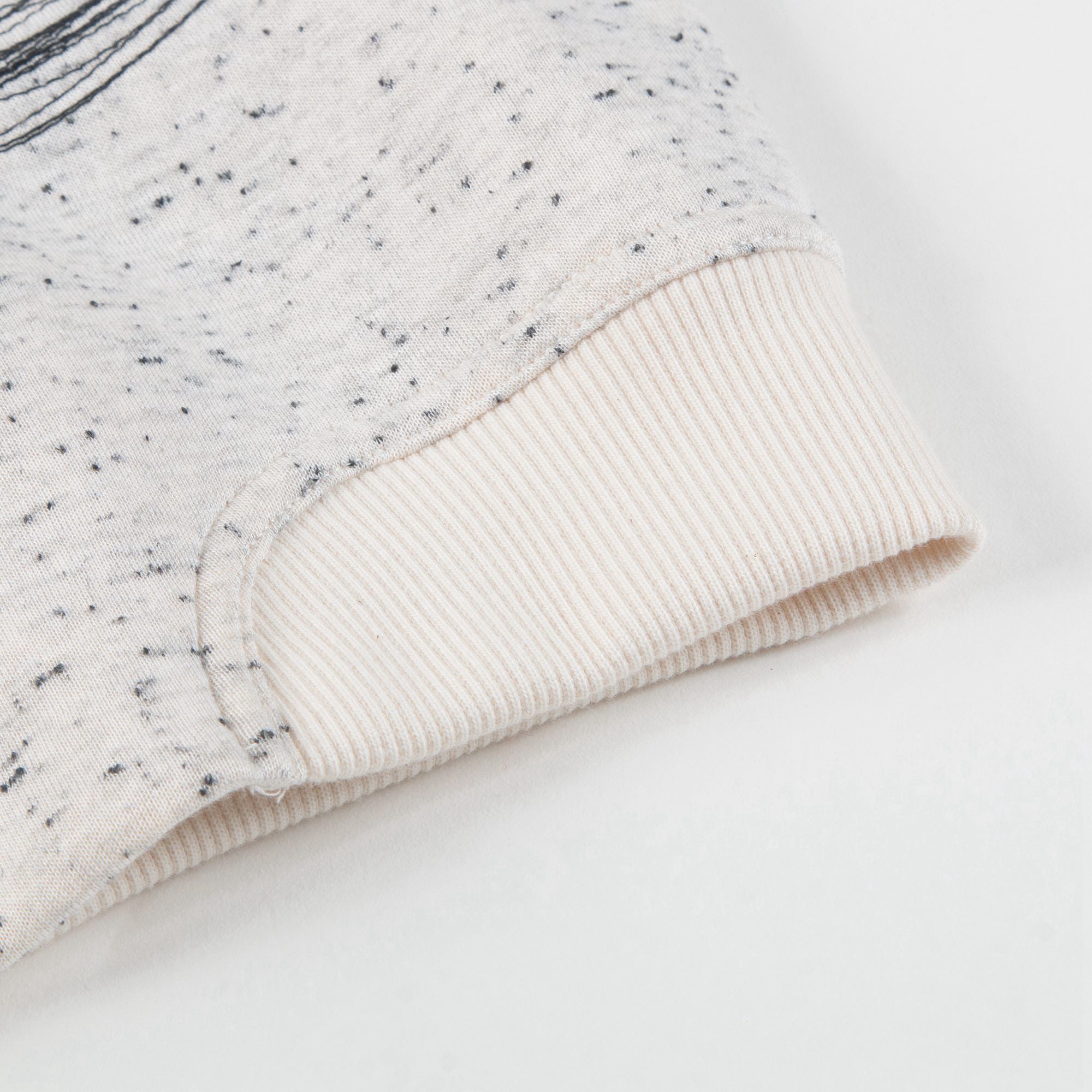 Girls Beige “Swan” Sweater